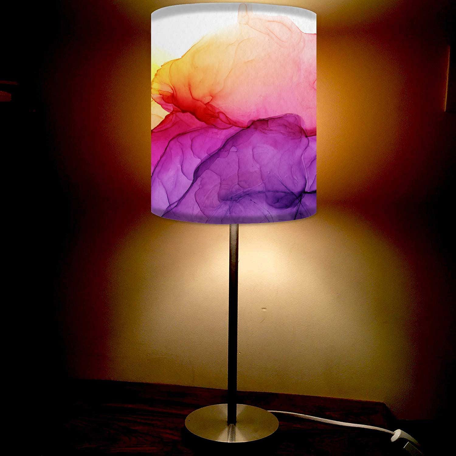 Designer Watercolor Table Lamps for Living Room