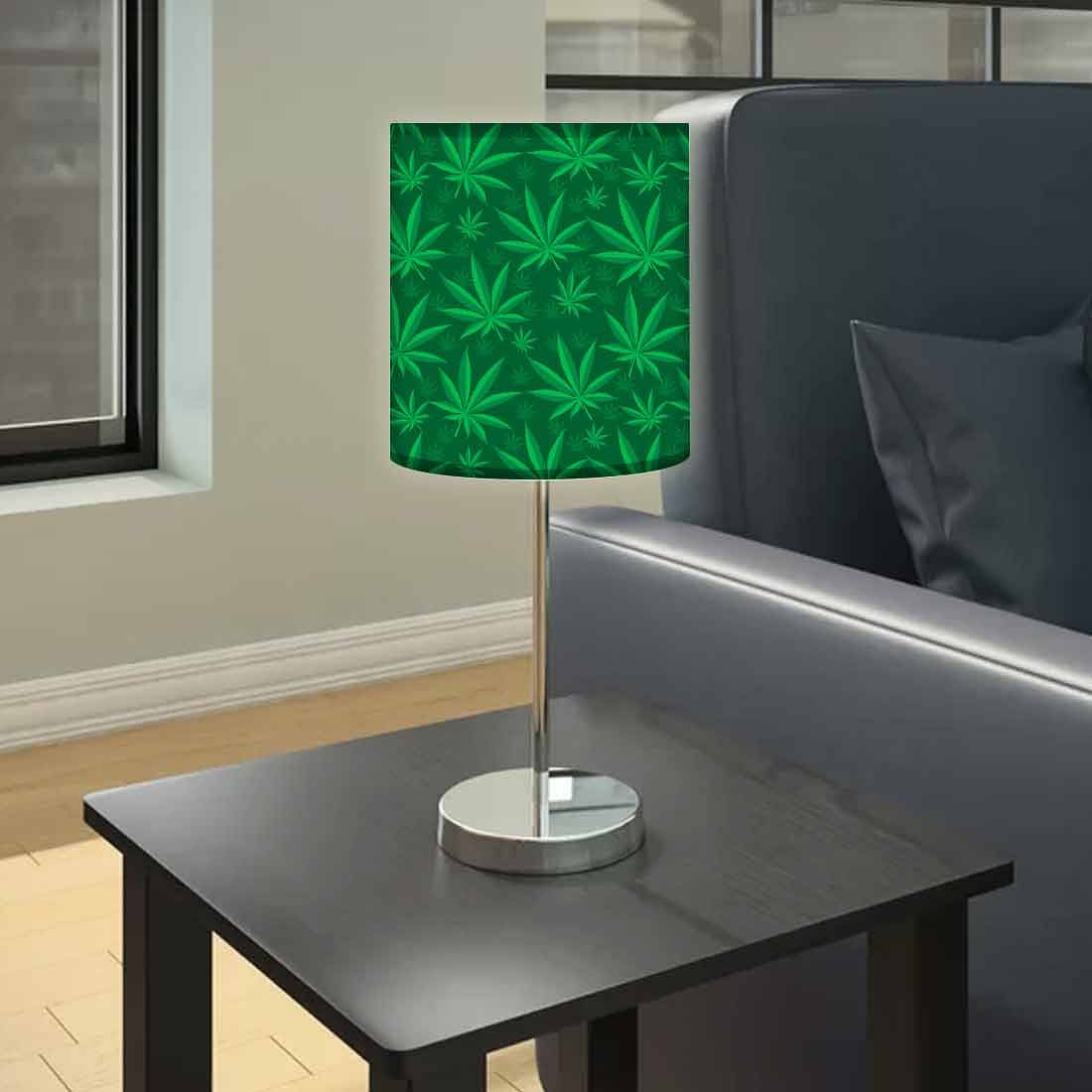 Dark Green Leaves Lamps for Living Room - Image 2