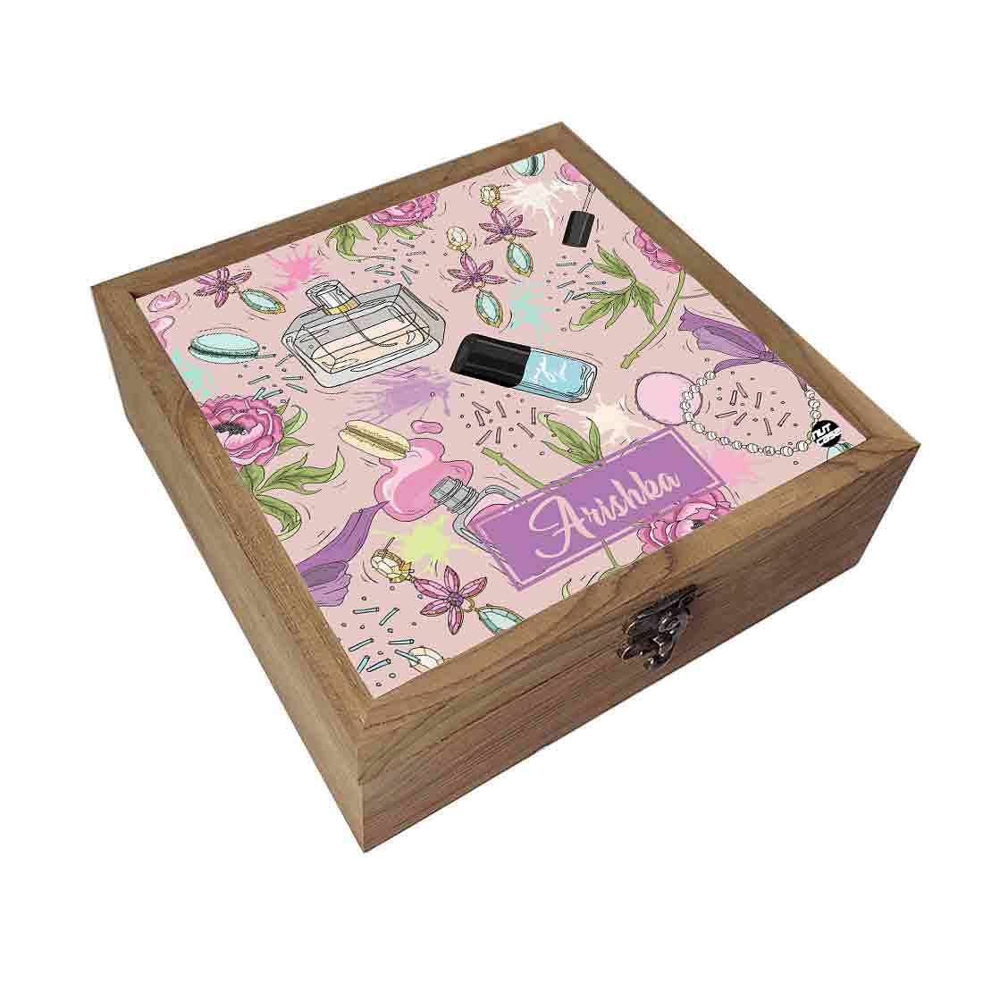 Customized Jewelry Box for Gift Girls - Makeup Perfume - Image 2
