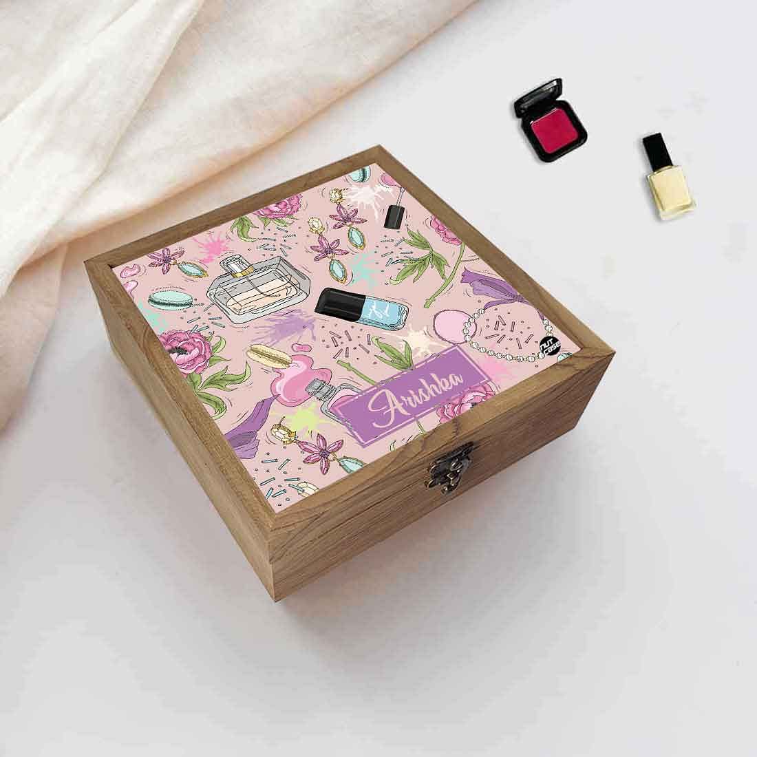 Customized Jewelry Box for Gift Girls - Makeup Perfume - Image 5