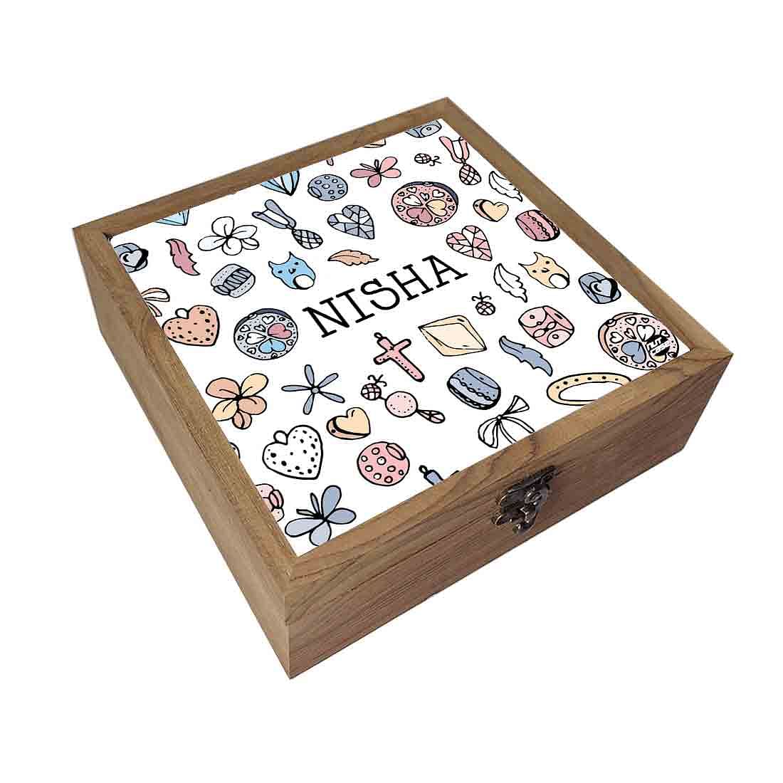 Personalised Jewelry Storage Makeup Organizer - Hairband Design - Image 2