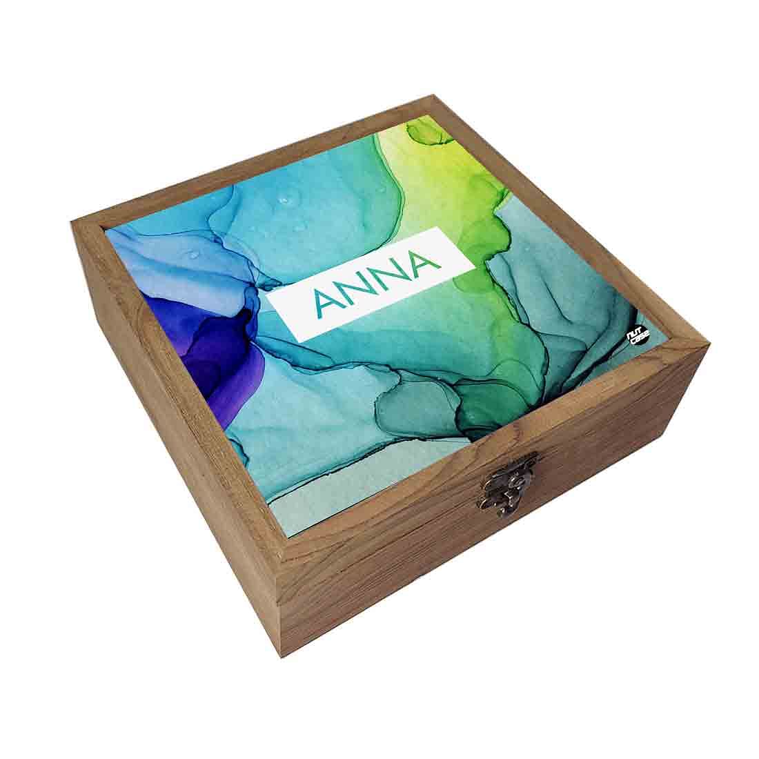 Customized Jewellery Storage Box for Girls - Watercolor - Image 2