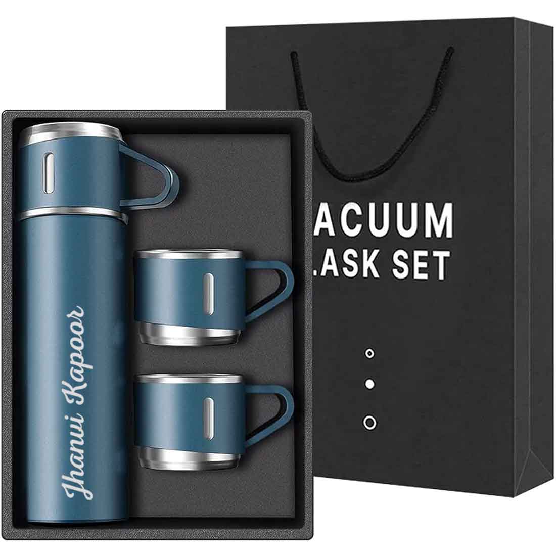 Customized Thermos Coffee Cup Flask Travel Gift Box Stainless Steel - Add Full Name - Image 10