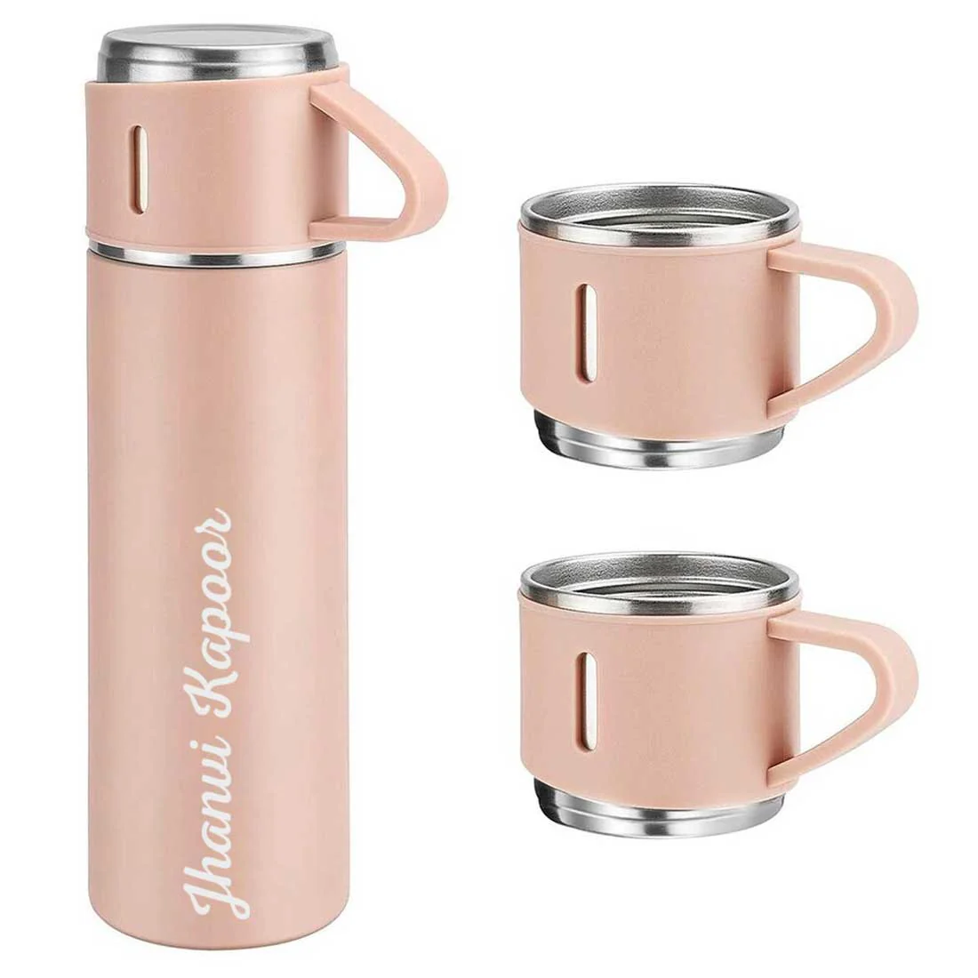 Customized Thermos Coffee Cup Flask Travel Gift Box Stainless Steel - Add Full Name - Image 34