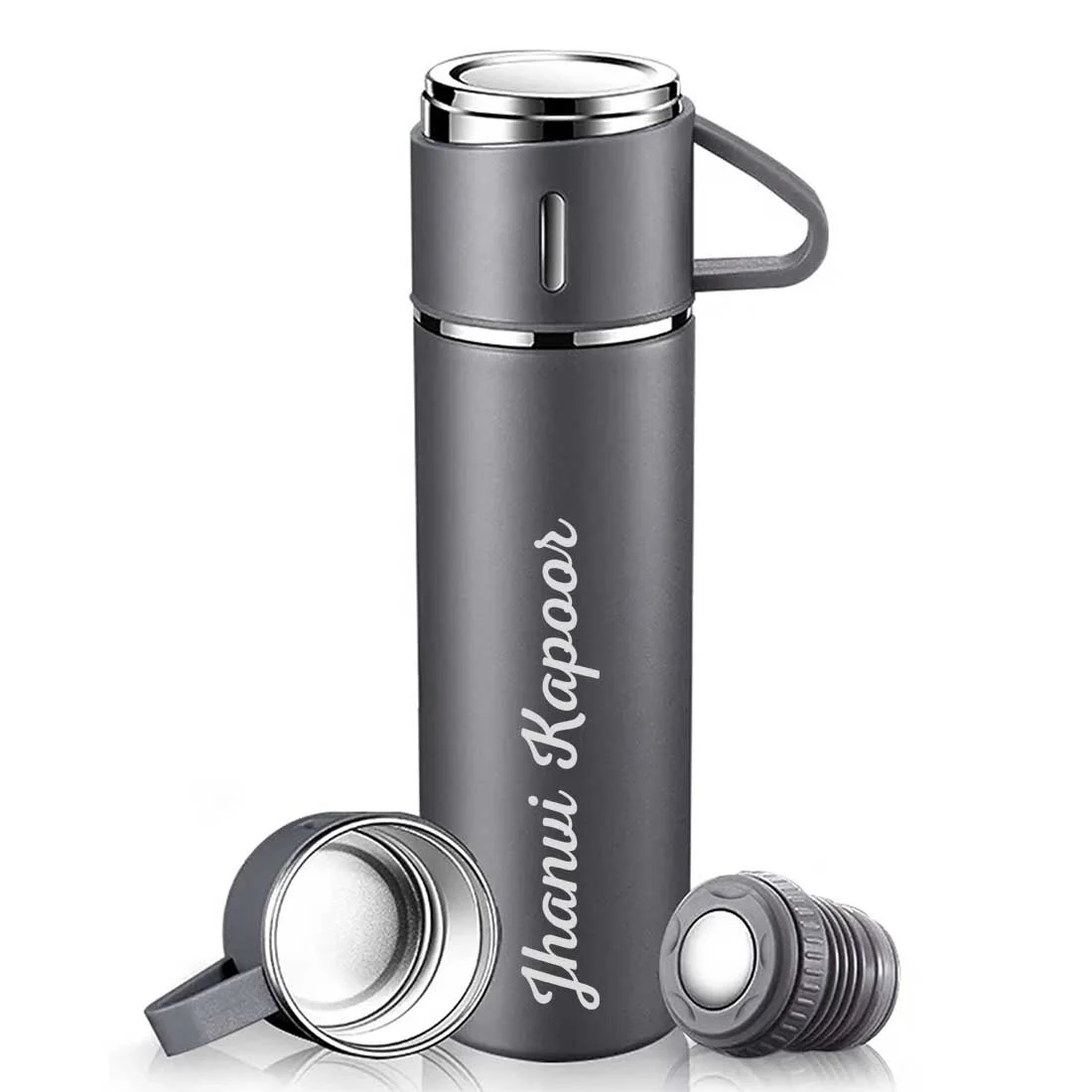 Customized Thermos Coffee Cup Flask Travel Gift Box Stainless Steel - Add Full Name - Image 39