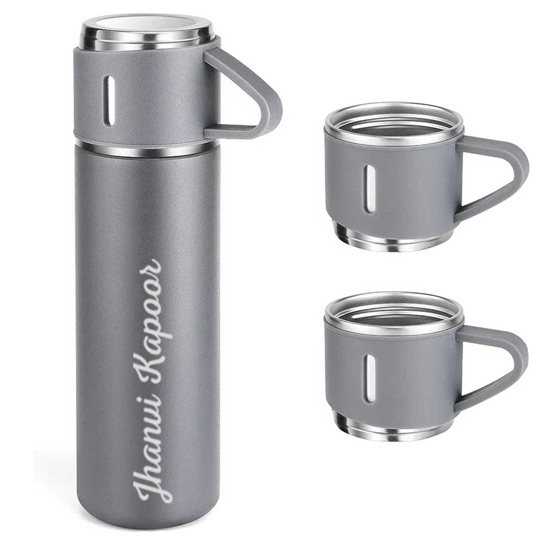 Customized Thermos Coffee Cup Flask Travel Gift Box Stainless Steel - Add Full Name - Image 45
