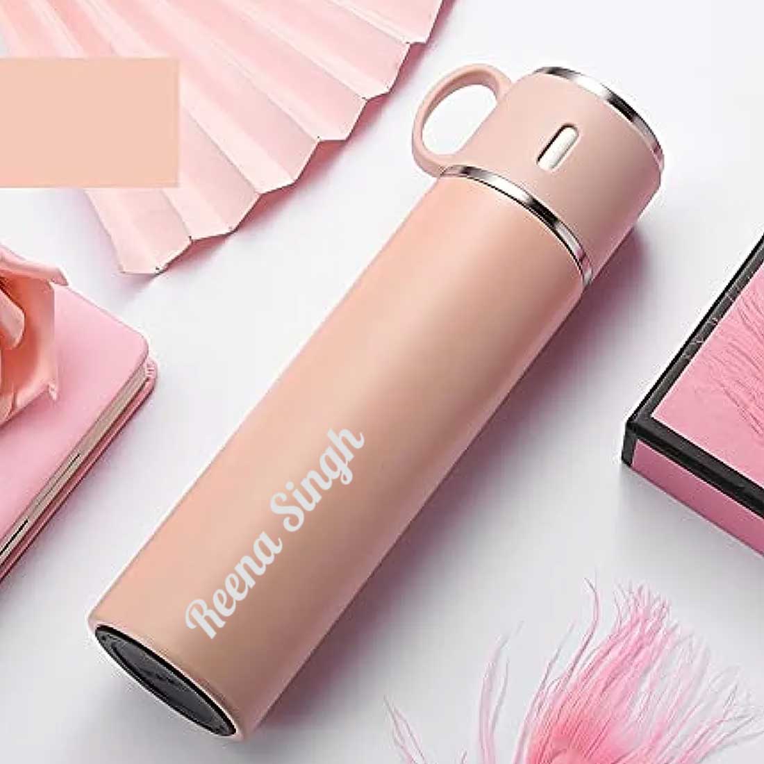 Personalized Thermos Cup For Tea Flask Gift Box Set Stainless Steel Flask - Add Name - Image 35