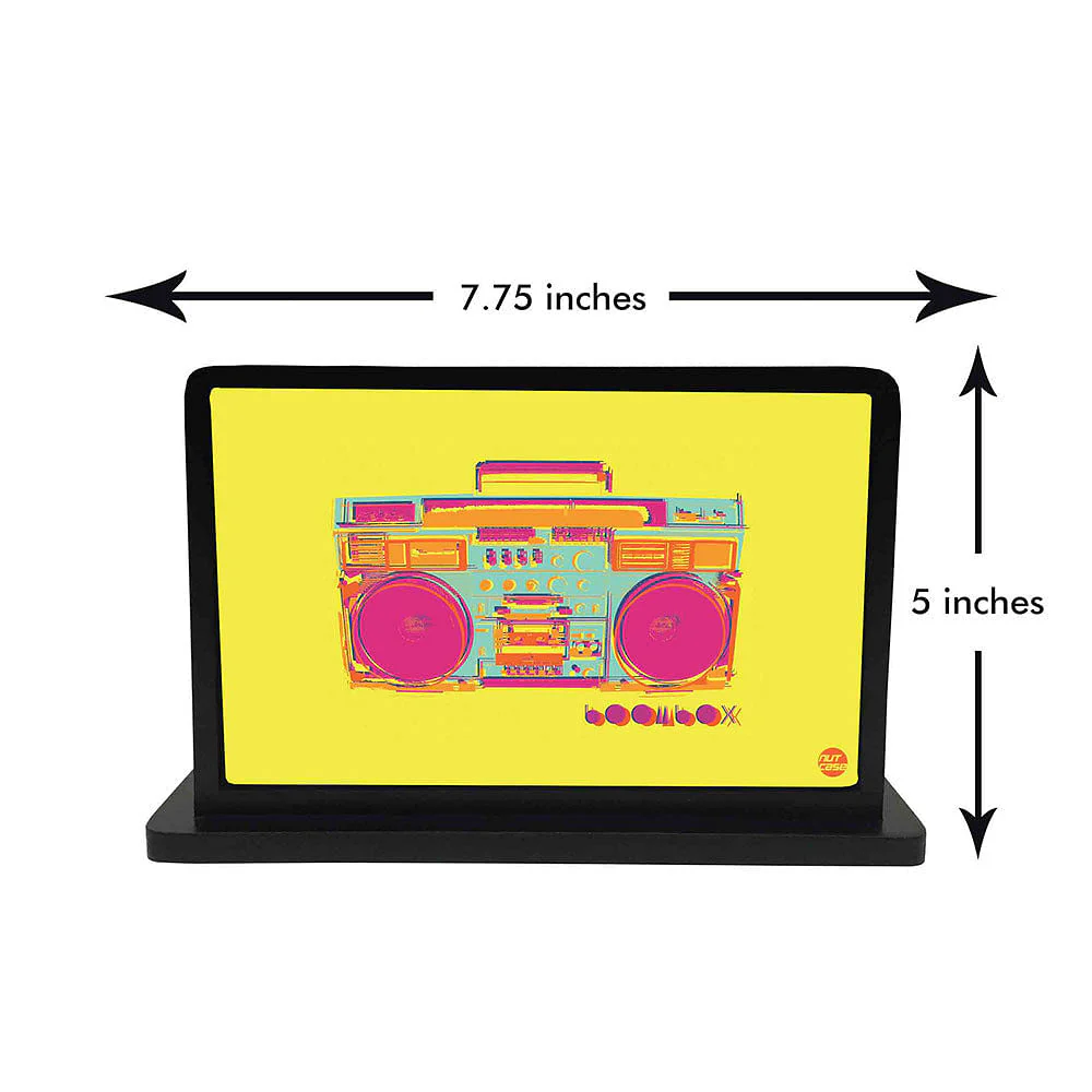 Tissue Holder Paper Napkin Stand - Radio Yellow - Image 3