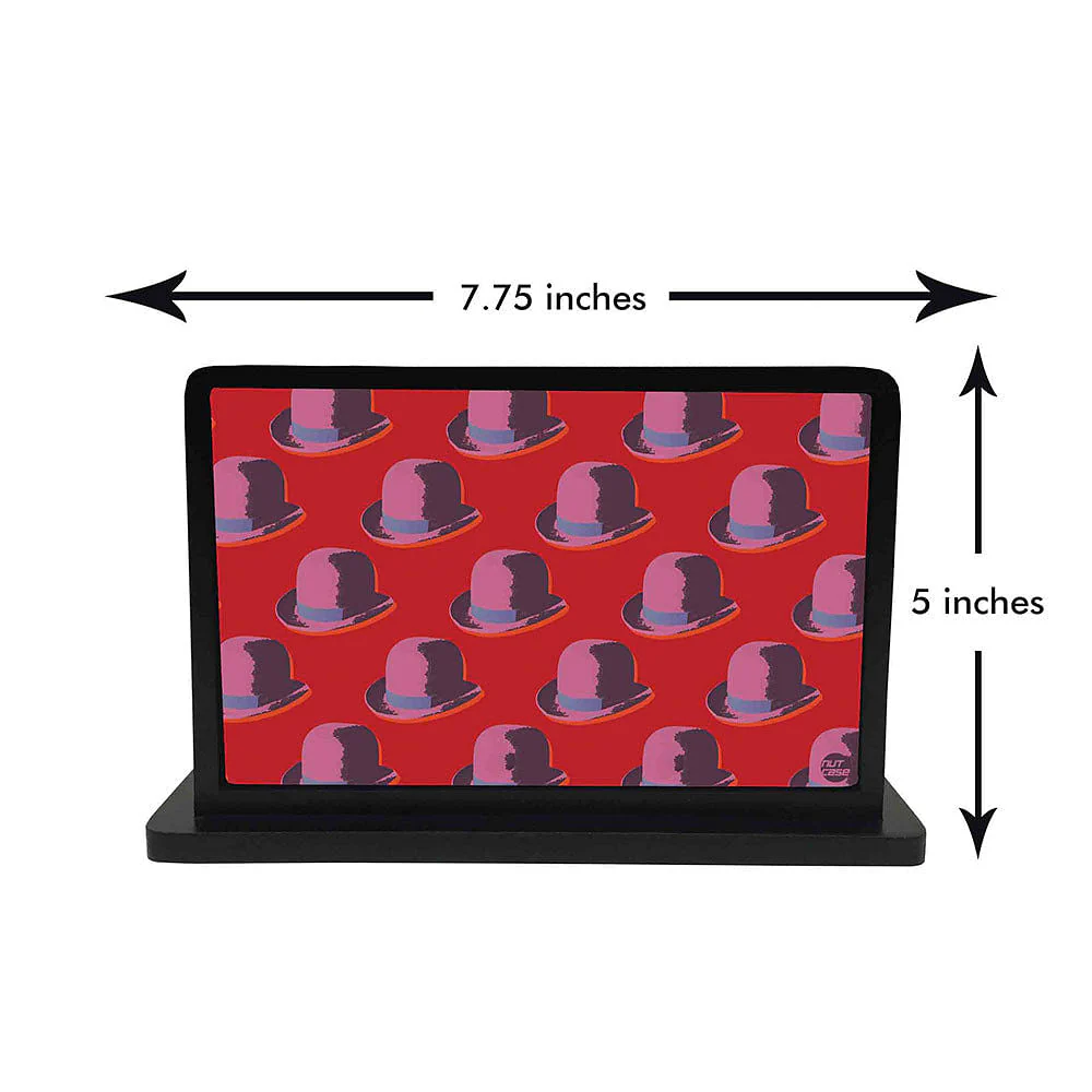 Tissue Holder Paper Napkin Stand - Cap Red - Image 3