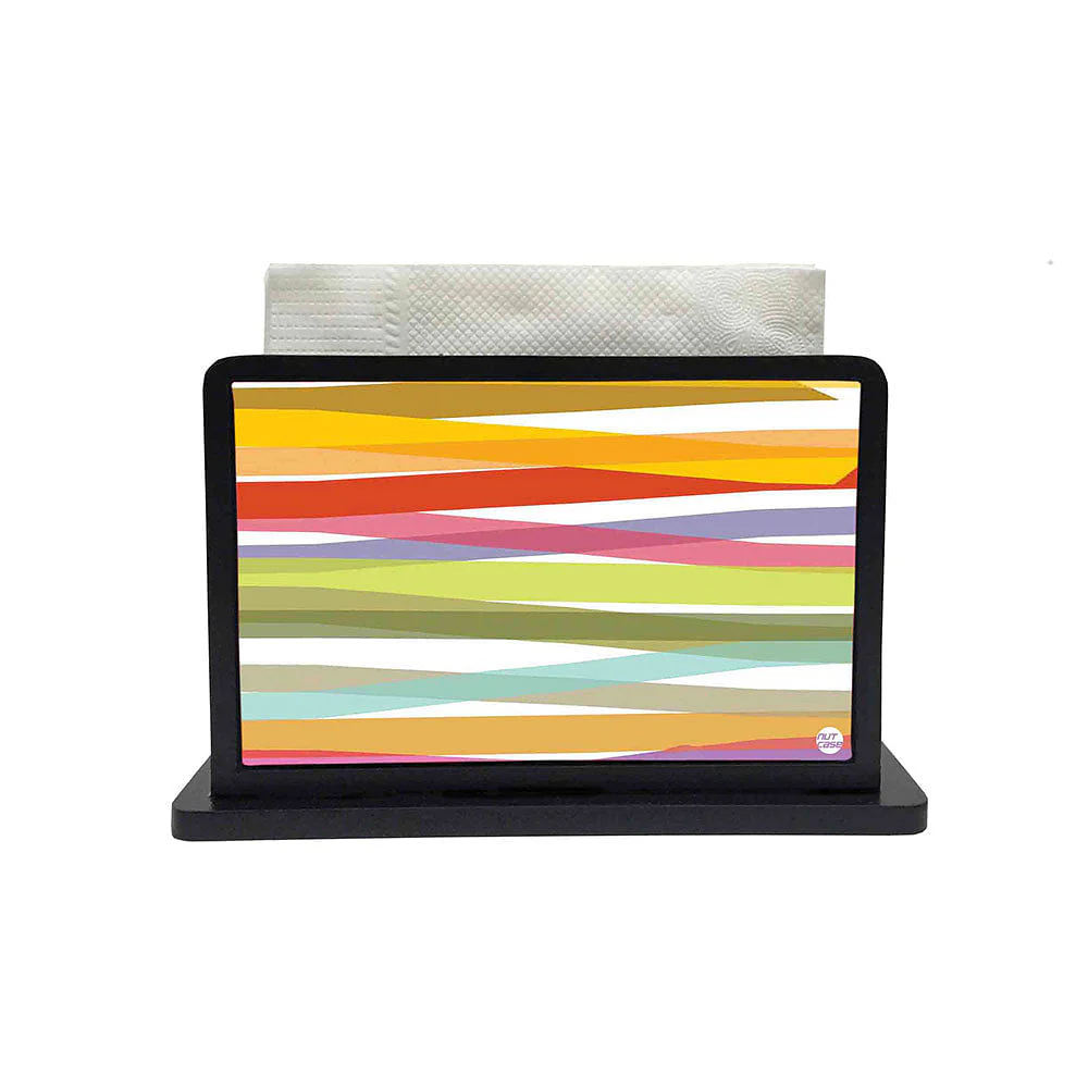 Tissue Holder Paper Napkin Stand - Strips - Image 2