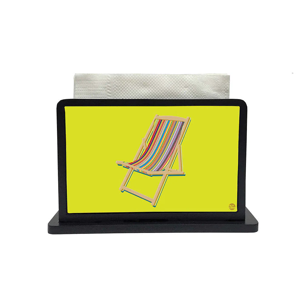 Tissue Holder Paper Napkin Stand - Lazy Sun Chair - Image 2