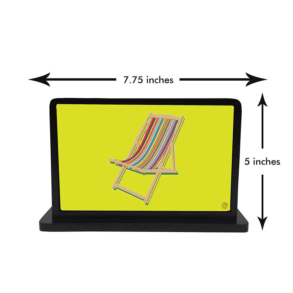 Tissue Holder Paper Napkin Stand - Lazy Sun Chair - Image 3