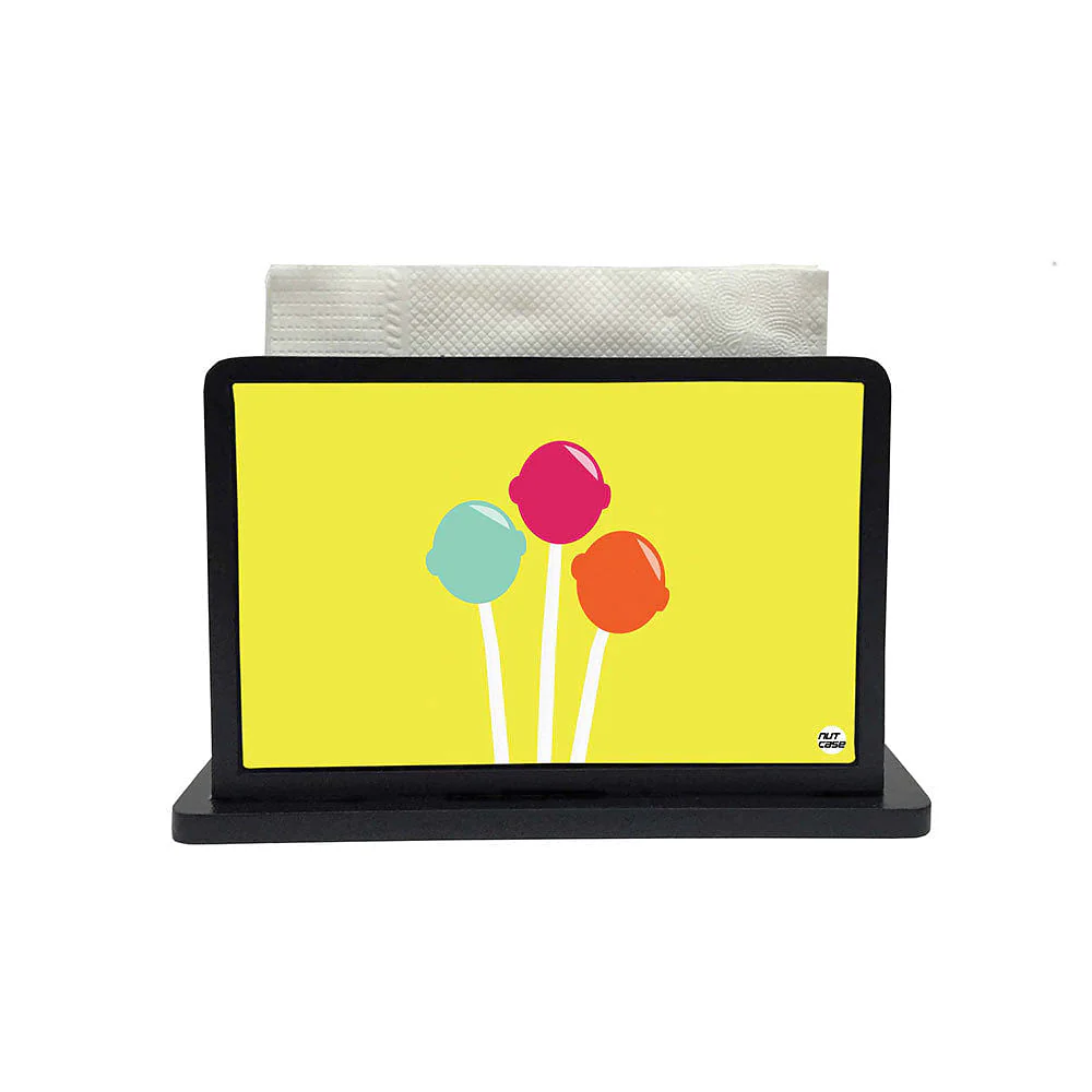 Tissue Holder Paper Napkin Stand - Lollipops - Image 2