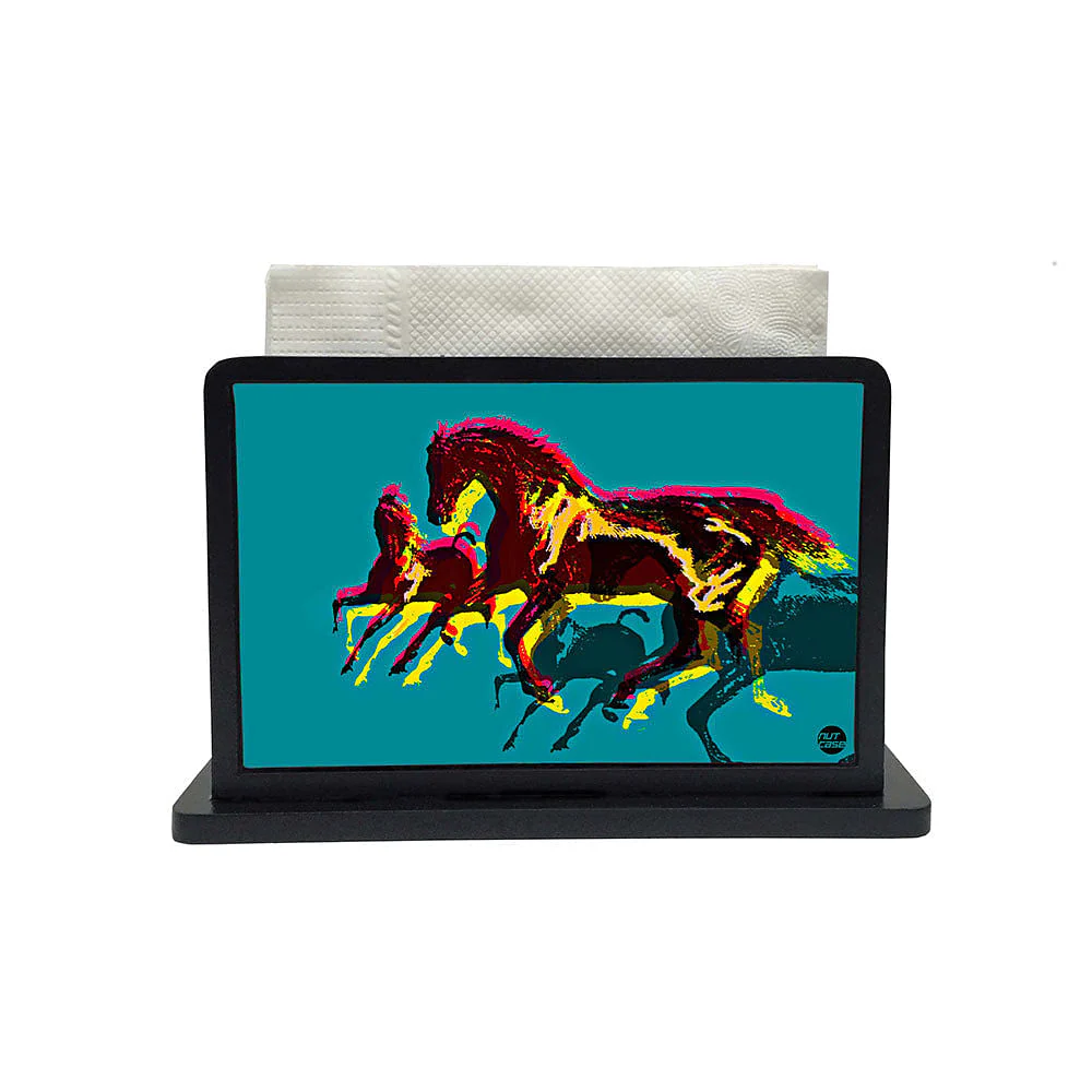 Tissue Holder Paper Napkin Stand - Power Horses - Image 2