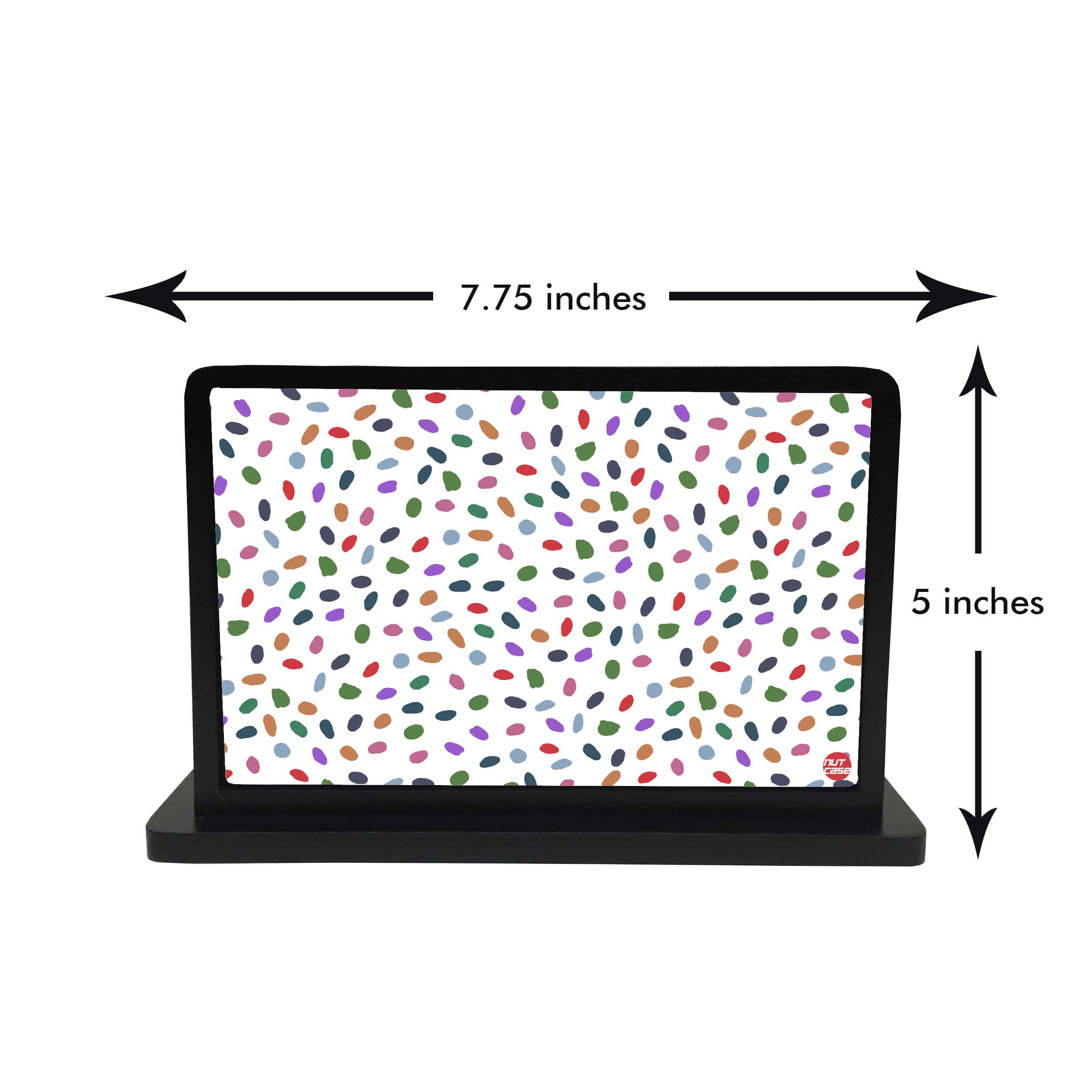 Tissue Paper Napkin Holder Stand - Multicolor Drops - Image 3