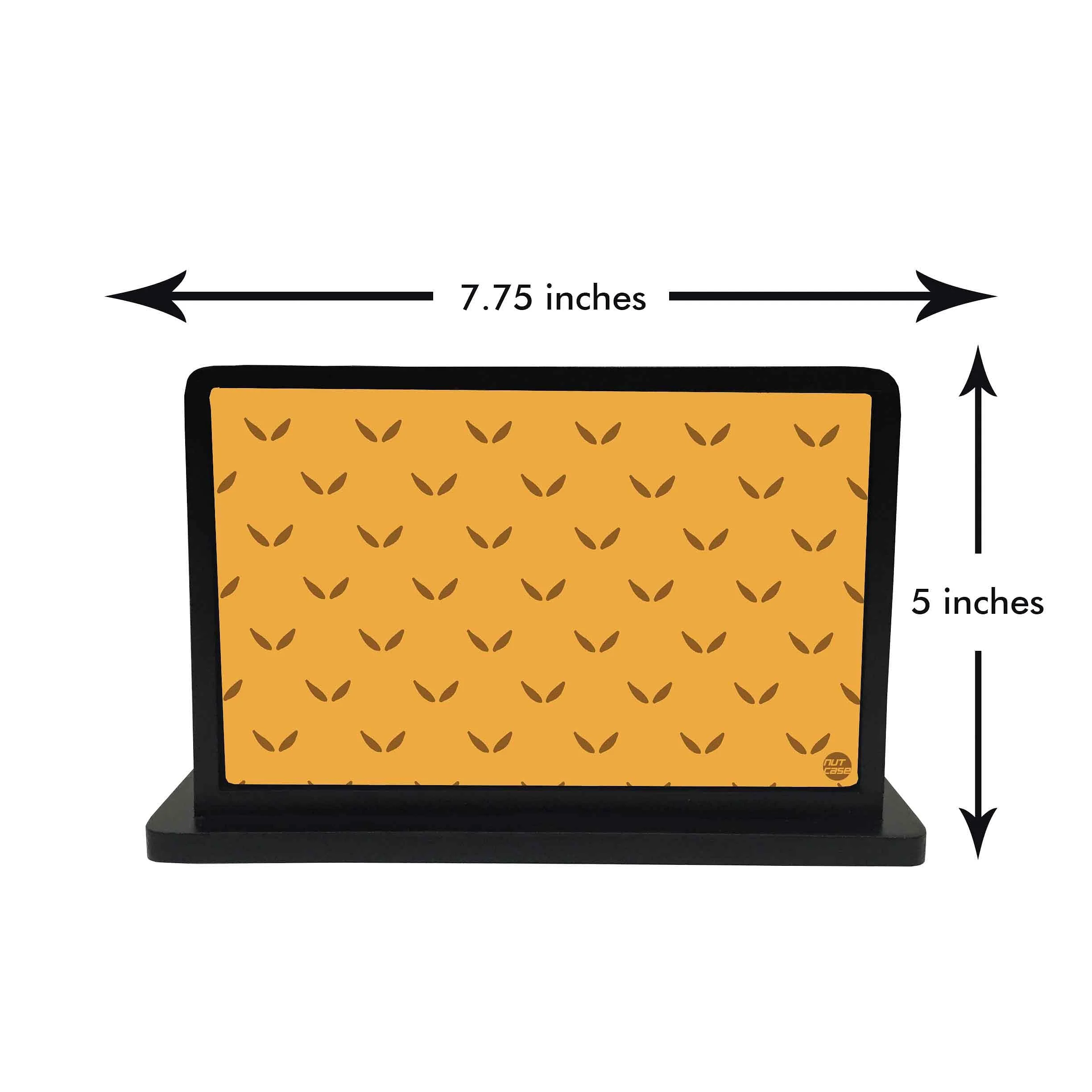 Tissue Paper Napkin Holder Stand - Rust Color Minimal - Image 3