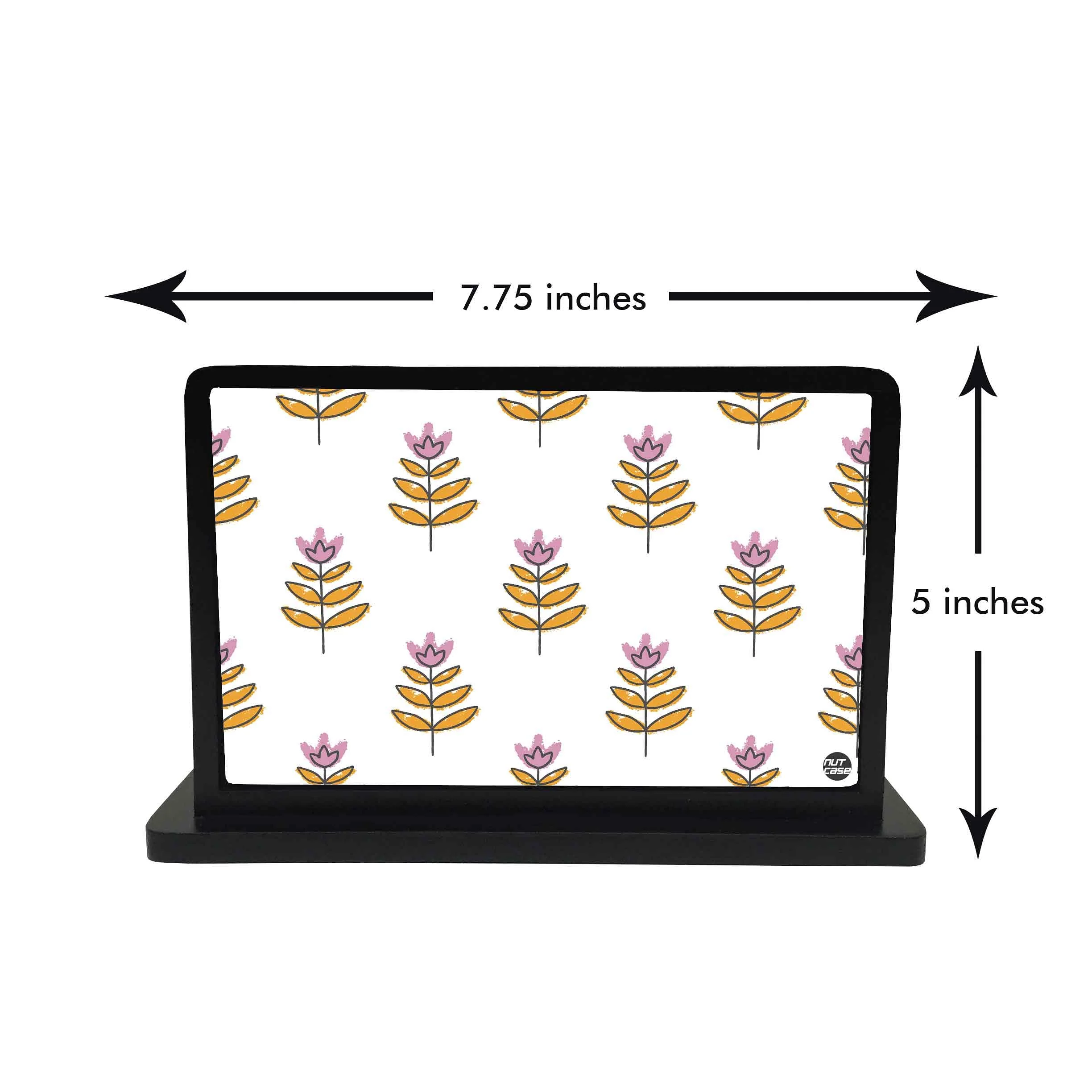 Tissue Paper Napkin Holder Stand - Ethnic Leaf - Image 3