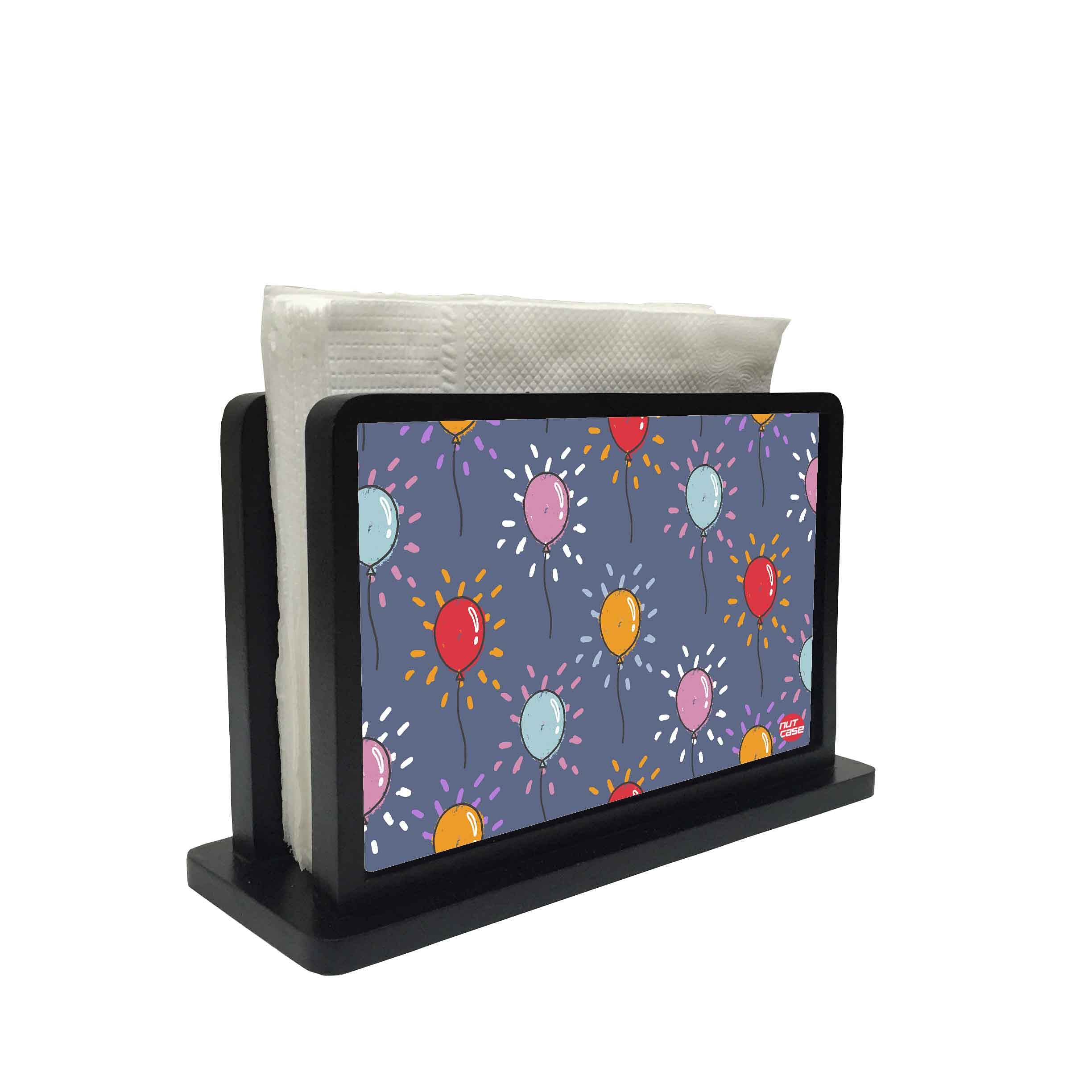 Tissue Paper Napkin Holder Stand - Celebrations