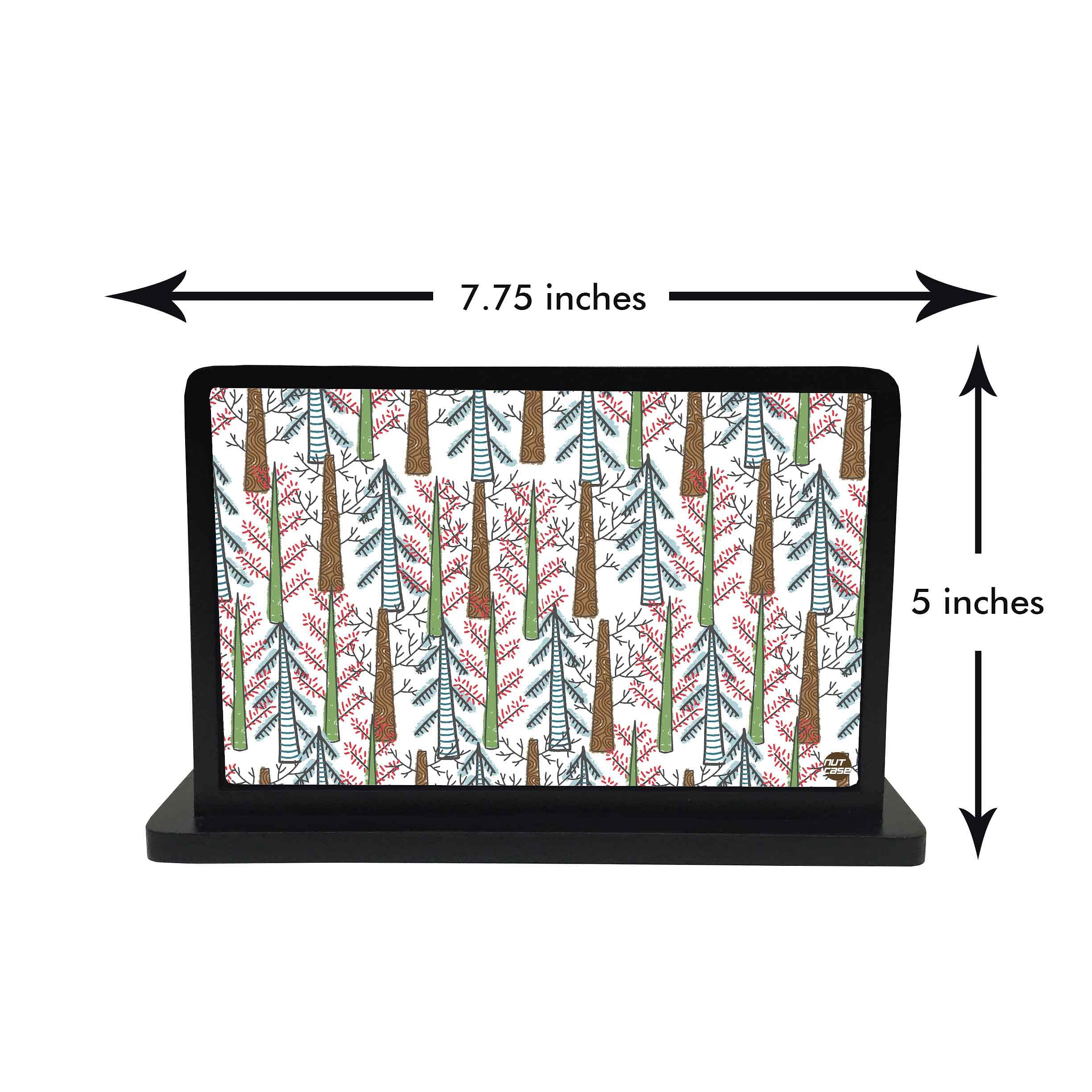 Tissue Paper Napkin Holder Stand - Autumn Woods - Image 3