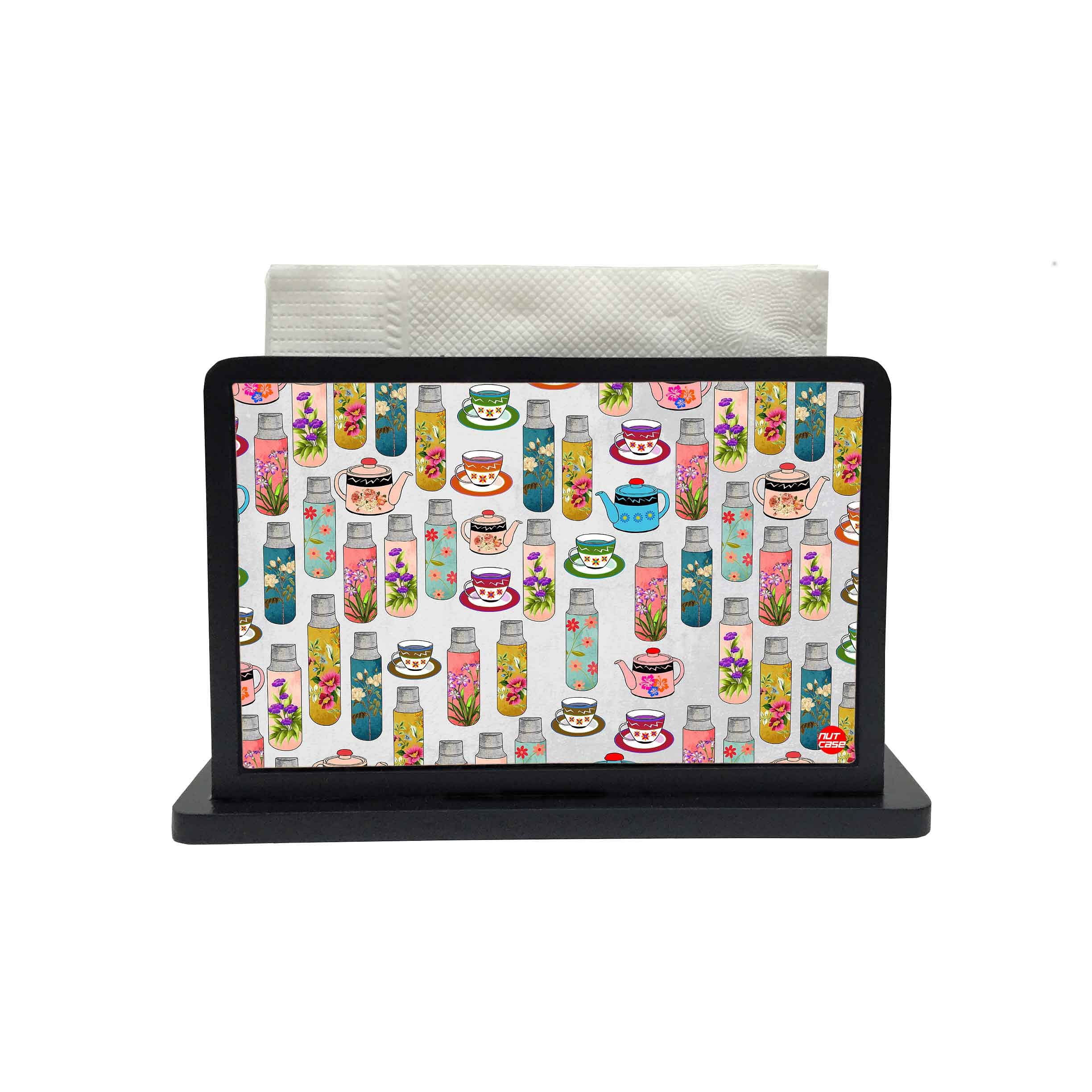 Tissue Paper Napkin Holder Stand - Tea Time Elements - Image 2