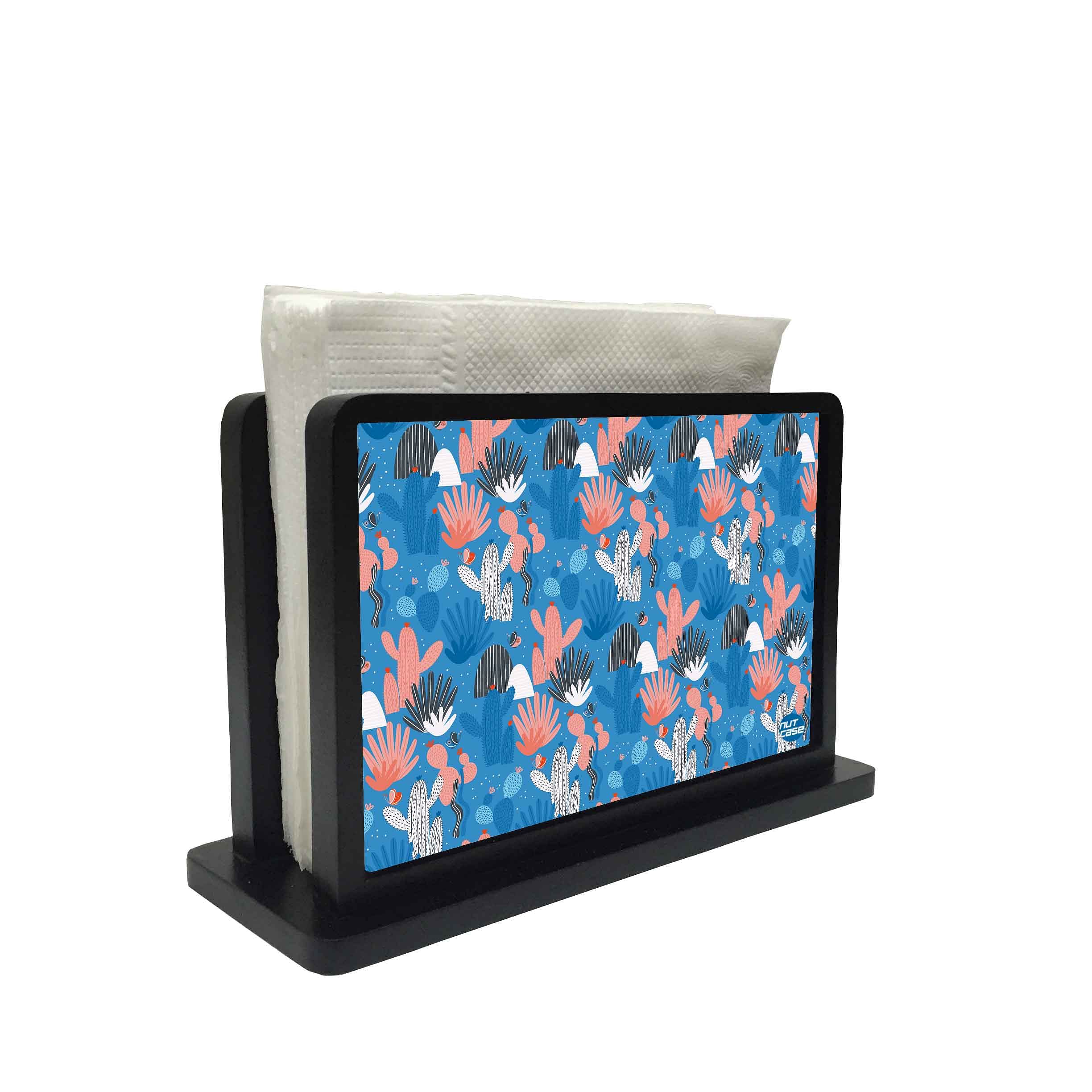 Tissue Holder Paper Napkin Stand - Pink Cactus D�cor