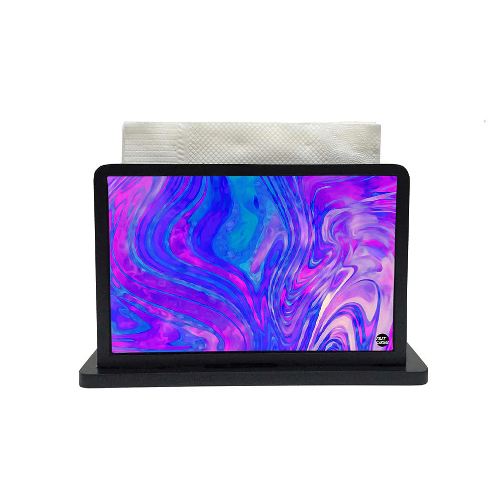 Tissue Holder Paper Napkin Stand - Abstract Pastel - Image 2