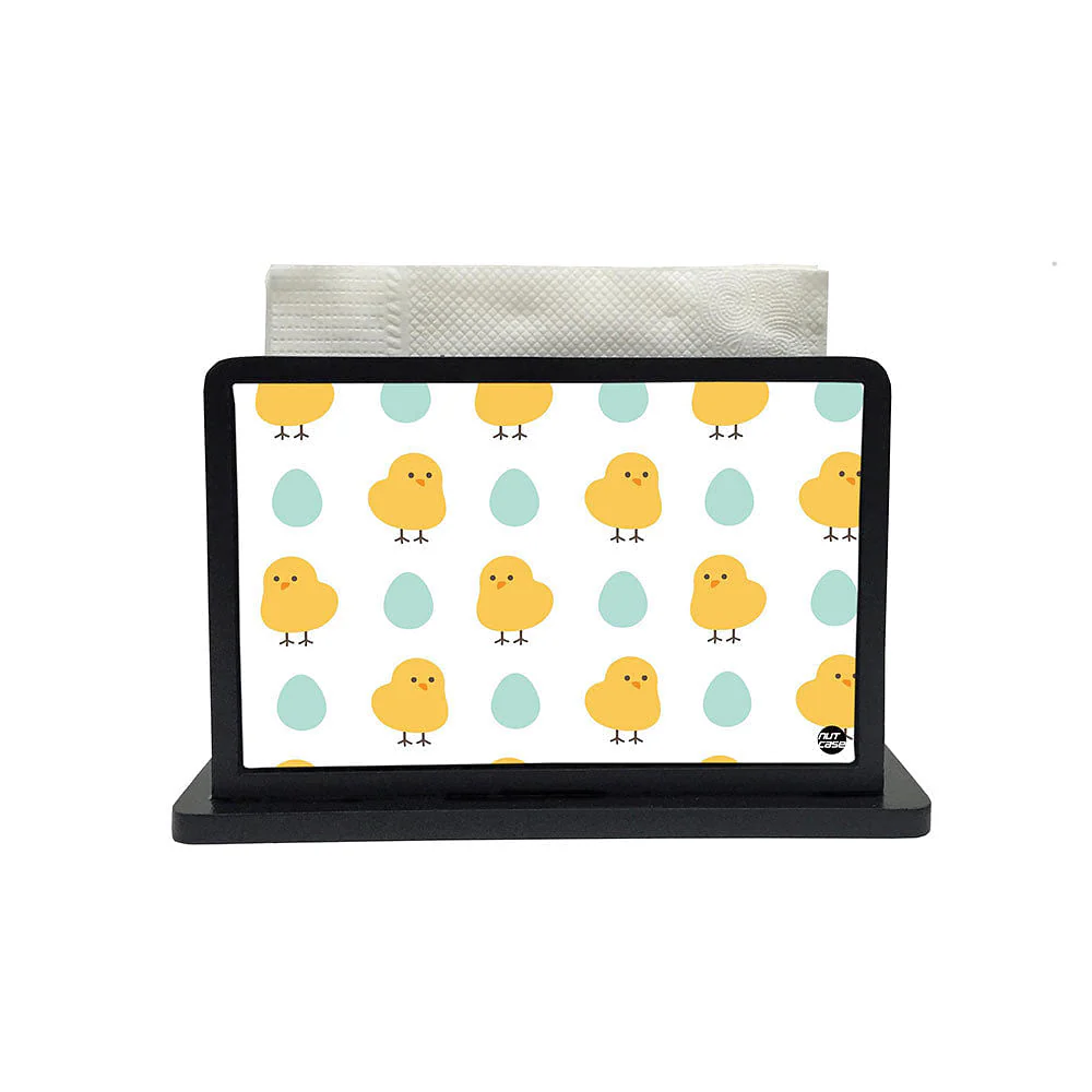 Tissue Holder Paper Napkin Stand - Baby Chickes - Image 2