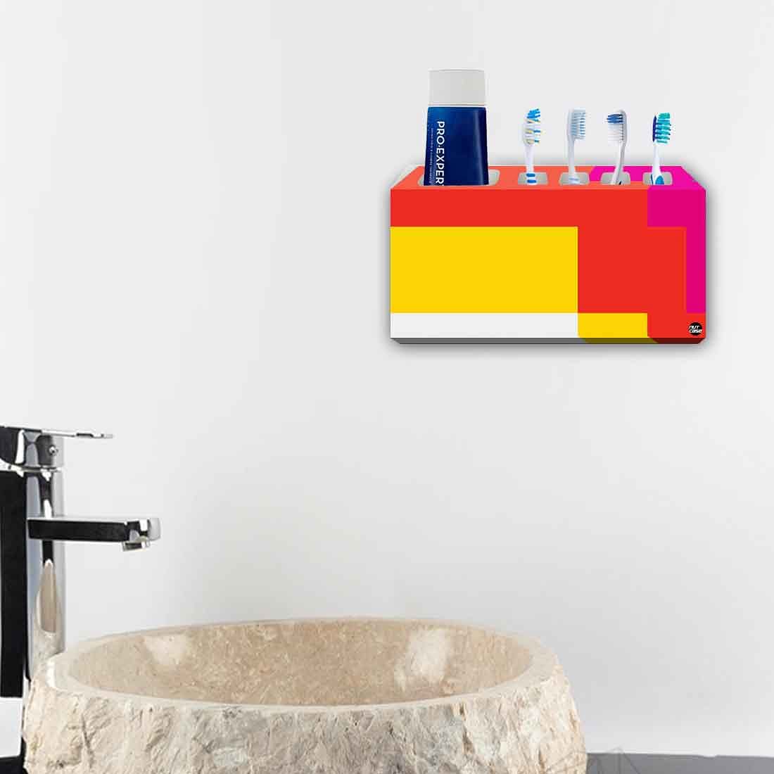 Toothbrush Holder Wall Mounted -Boxed Pattern - Image 4