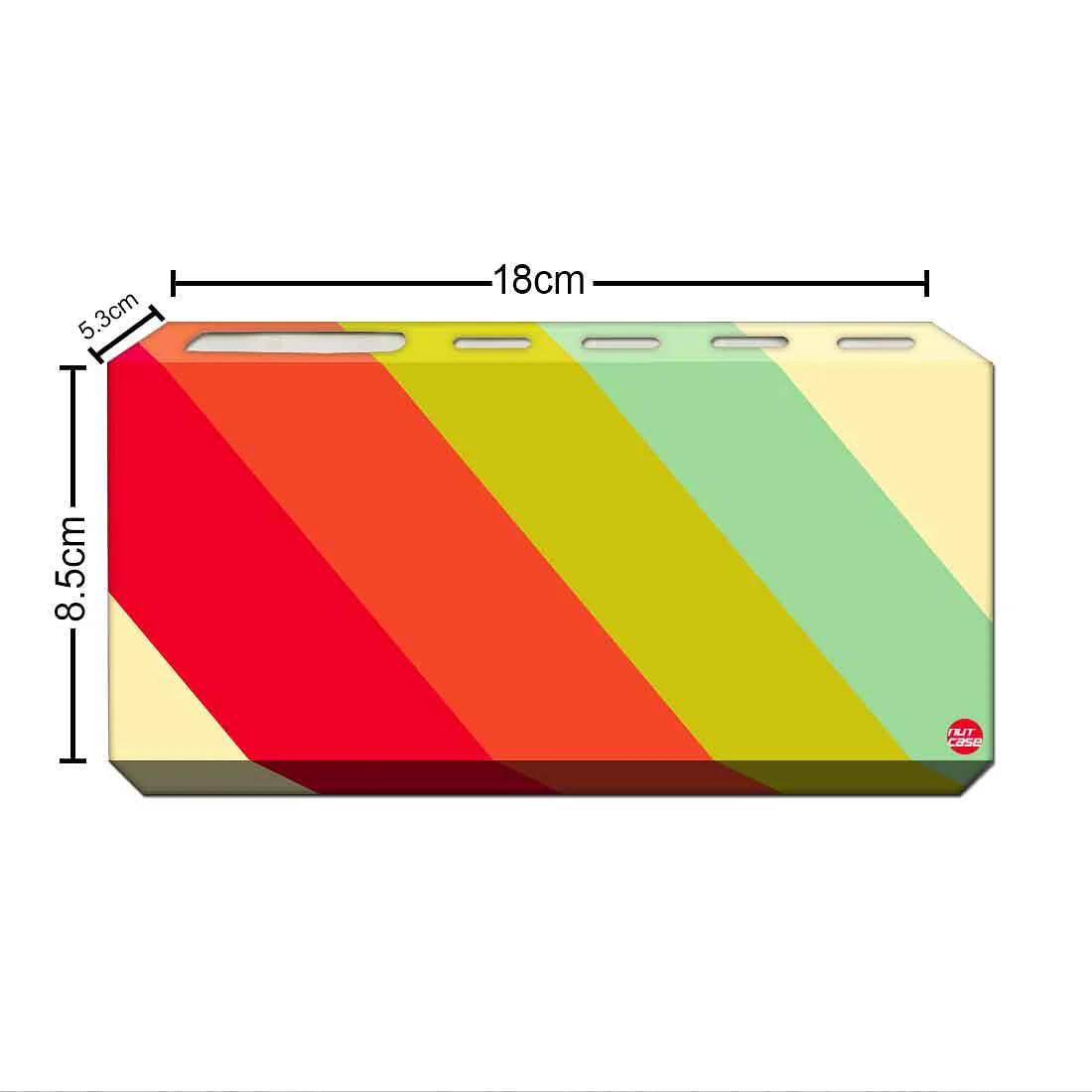 Toothbrush Holder Wall Mounted -Color Strips - Image 3