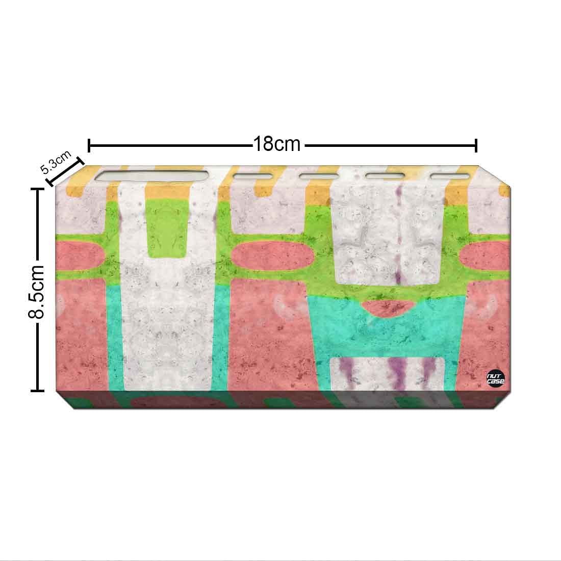 Toothbrush Holder Wall Mounted -Abstract Pastel Art - Image 3