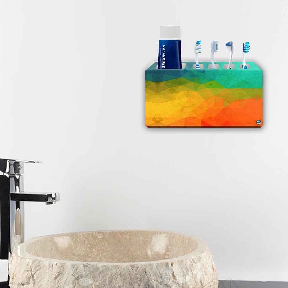 Toothbrush Holder Wall Mounted -Multicolors - Image 4