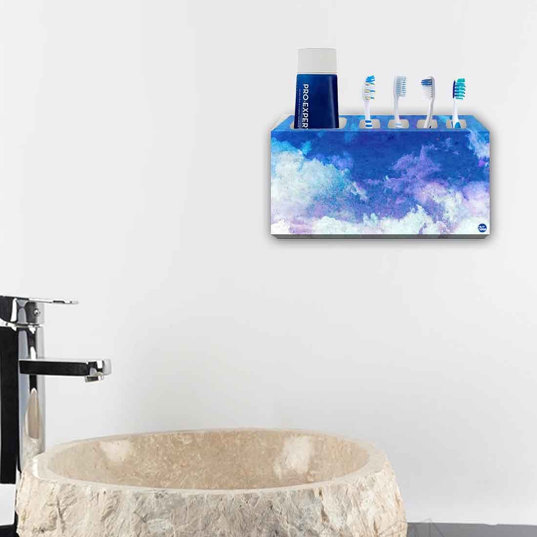 Toothbrush Holder Wall Mounted -Sky Clouds - Image 4