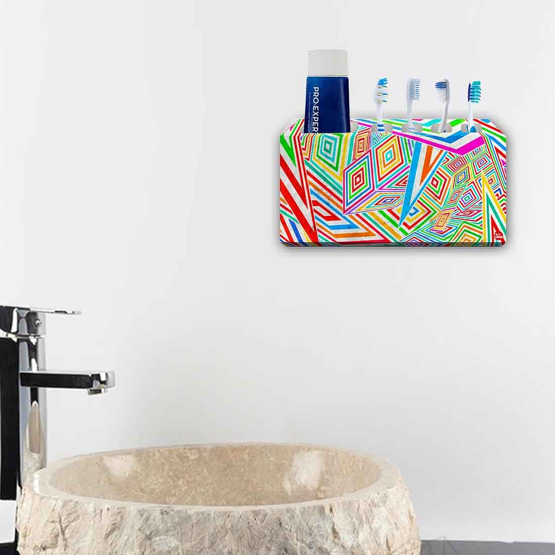 Toothbrush Holder Wall Mounted -Kaleidoscope - Image 4