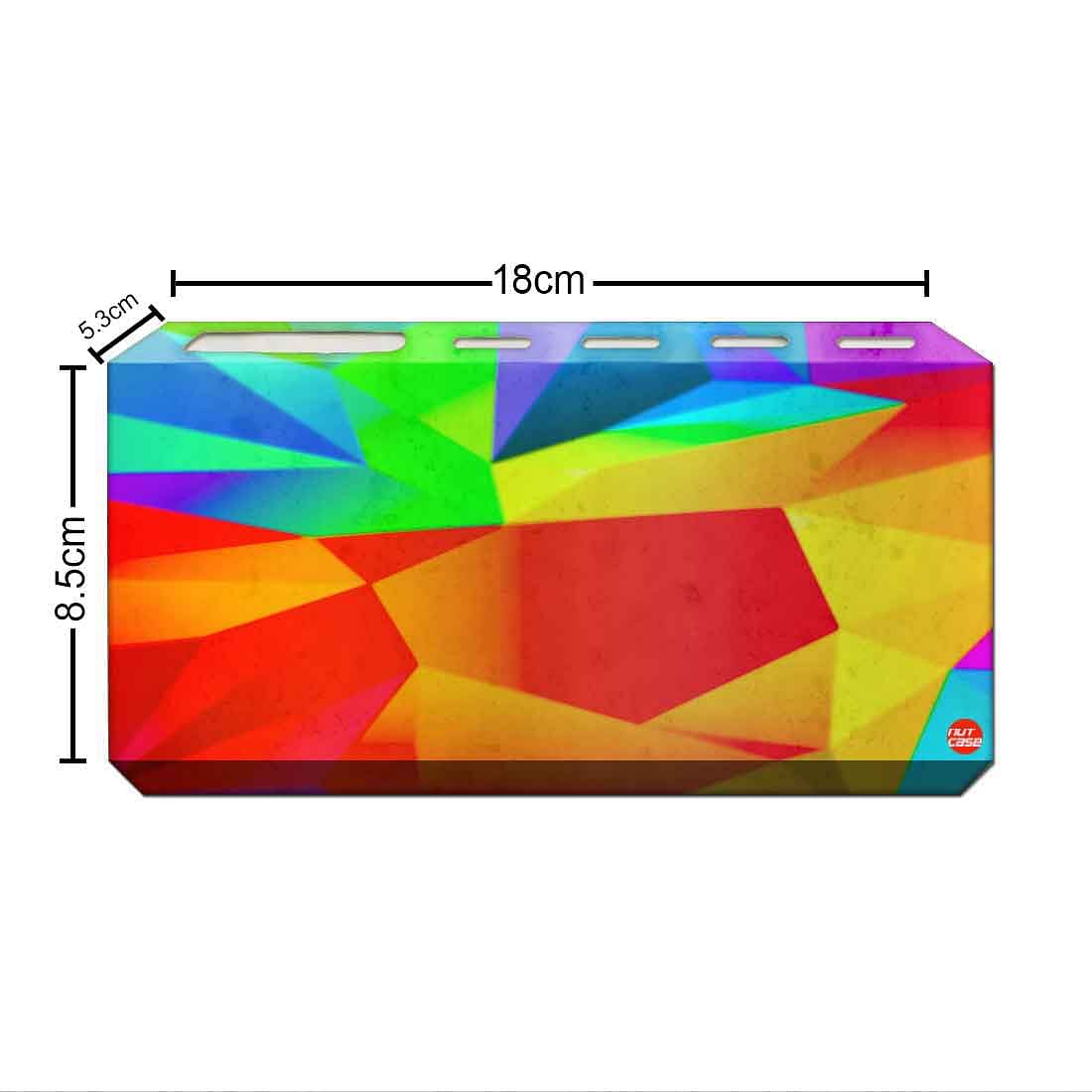Toothbrush Holder Wall Mounted -Shards of Color - Image 3