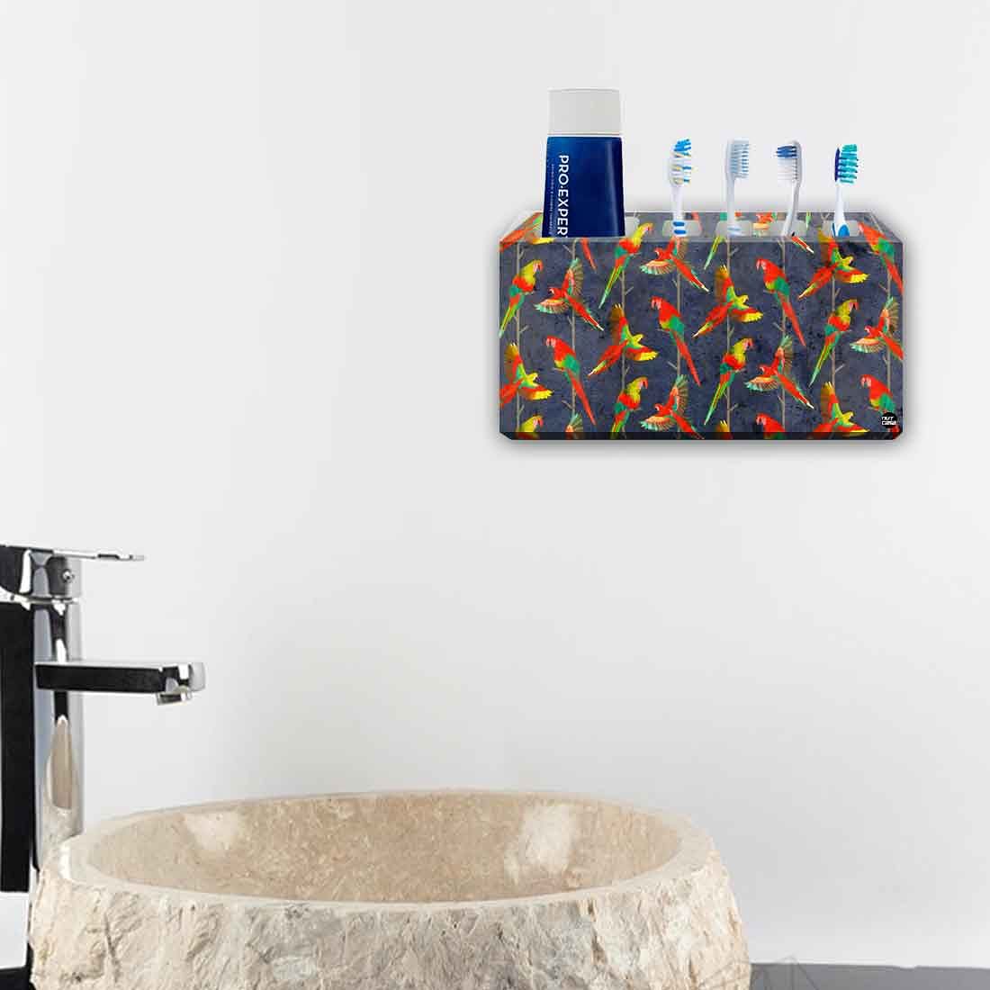Toothbrush Holder Wall Mounted -Birds - Image 4