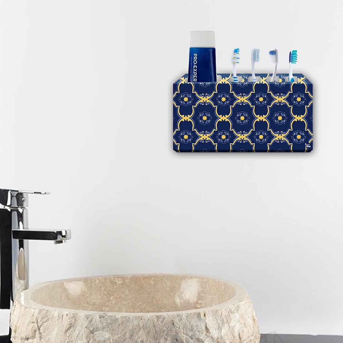 Toothbrush Holder Wall Mounted -Spanish Pattern - Image 4