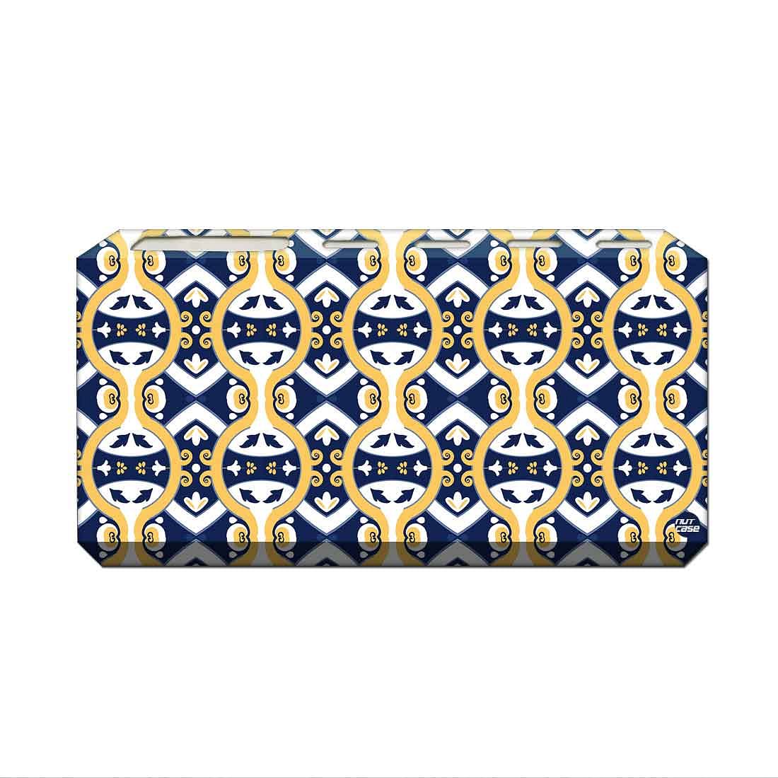 Toothbrush Holder Wall Mounted -Spanish Tiles Pattern - Image 2