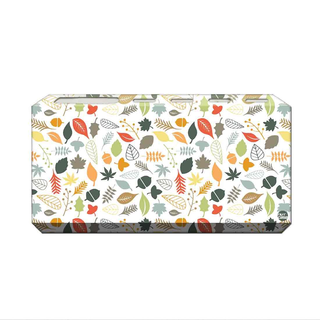 Toothbrush Holder Wall Mounted -Multicolor Leaf - Image 2