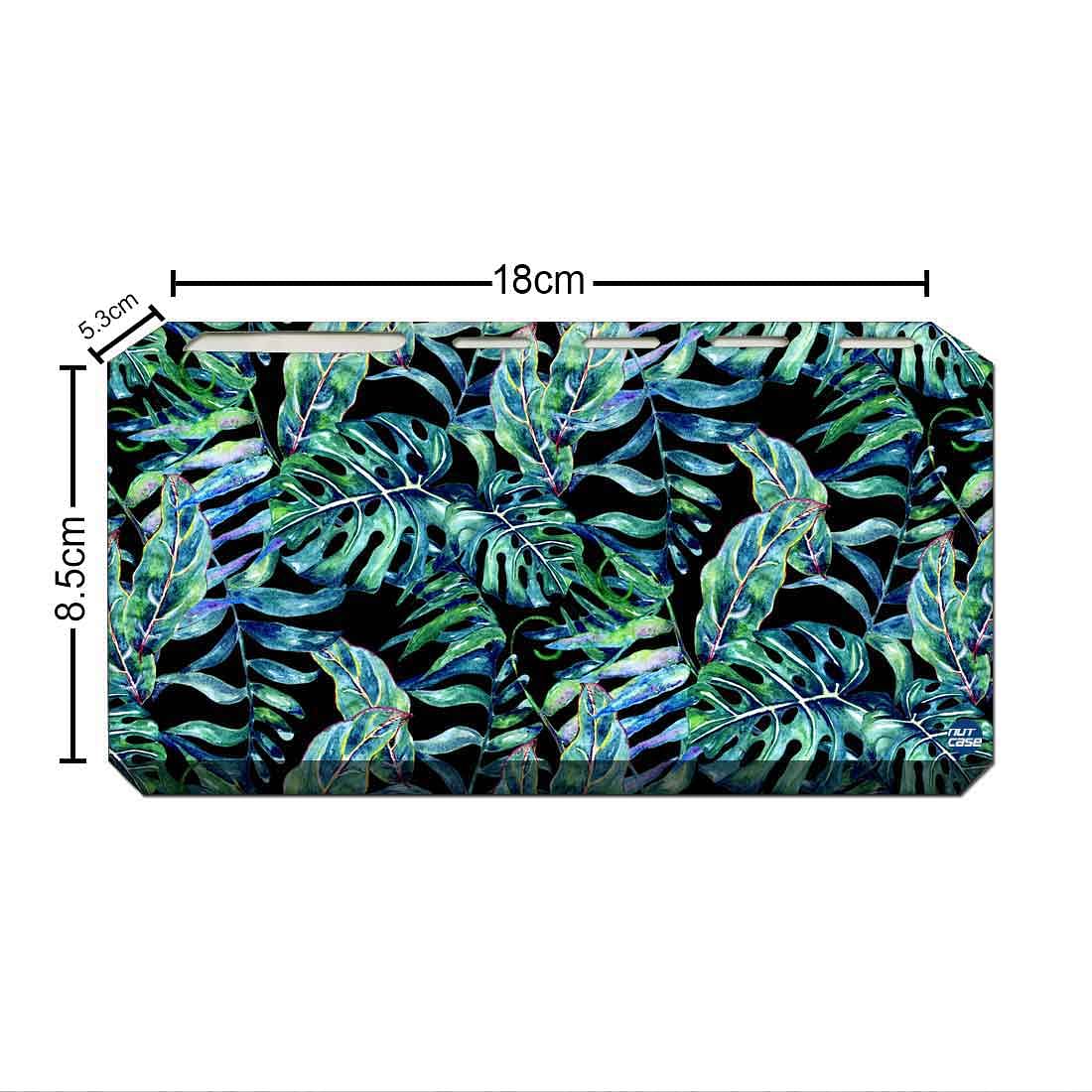 Toothbrush Holder Wall Mounted -Green Leaf Tropical - Image 3