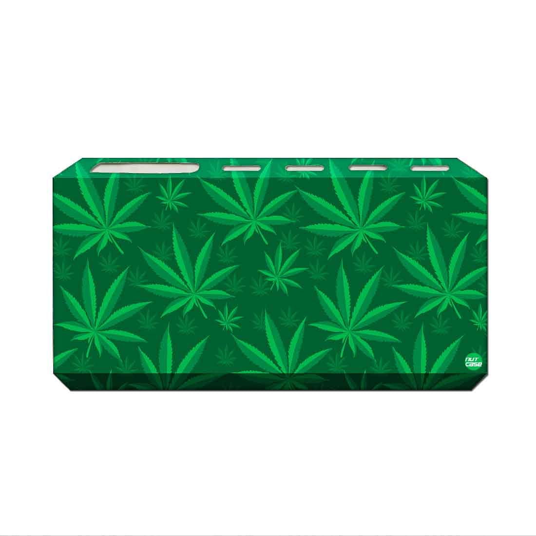 Toothbrush Holder Wall Mounted -Dark Green Leaves - Image 2