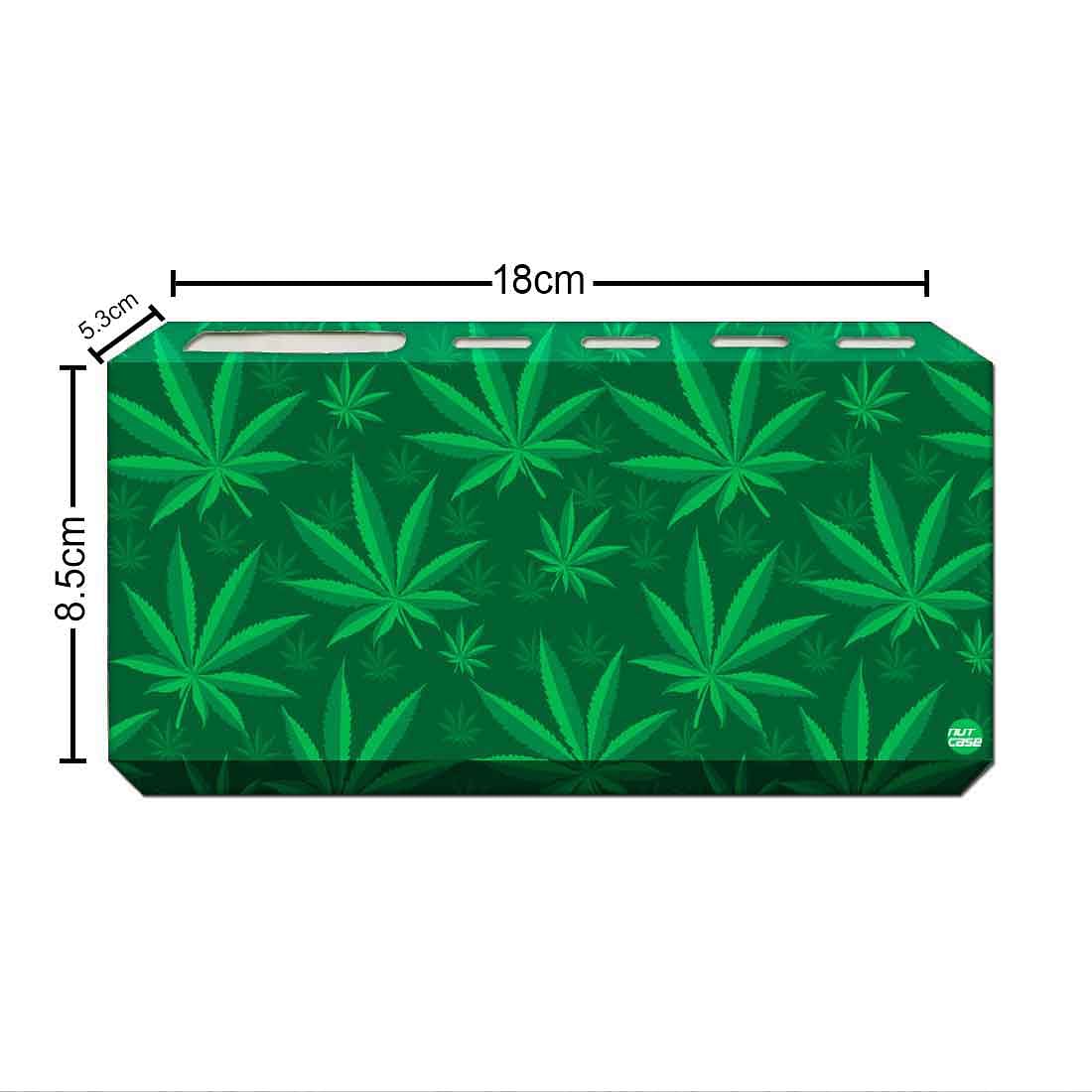 Toothbrush Holder Wall Mounted -Dark Green Leaves - Image 3