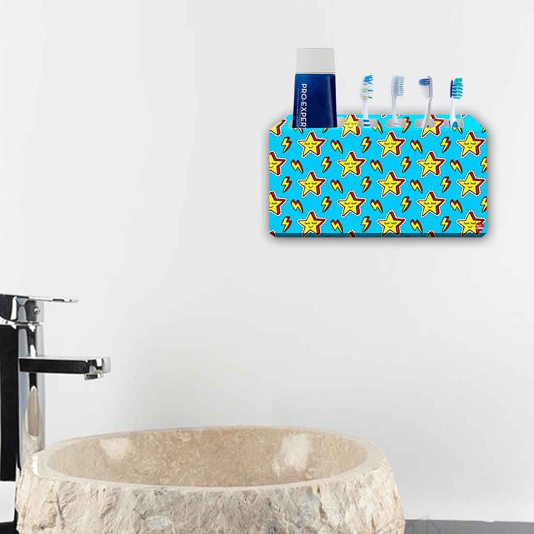 Toothbrush Holder Wall Mounted -Cute Stars - Image 4