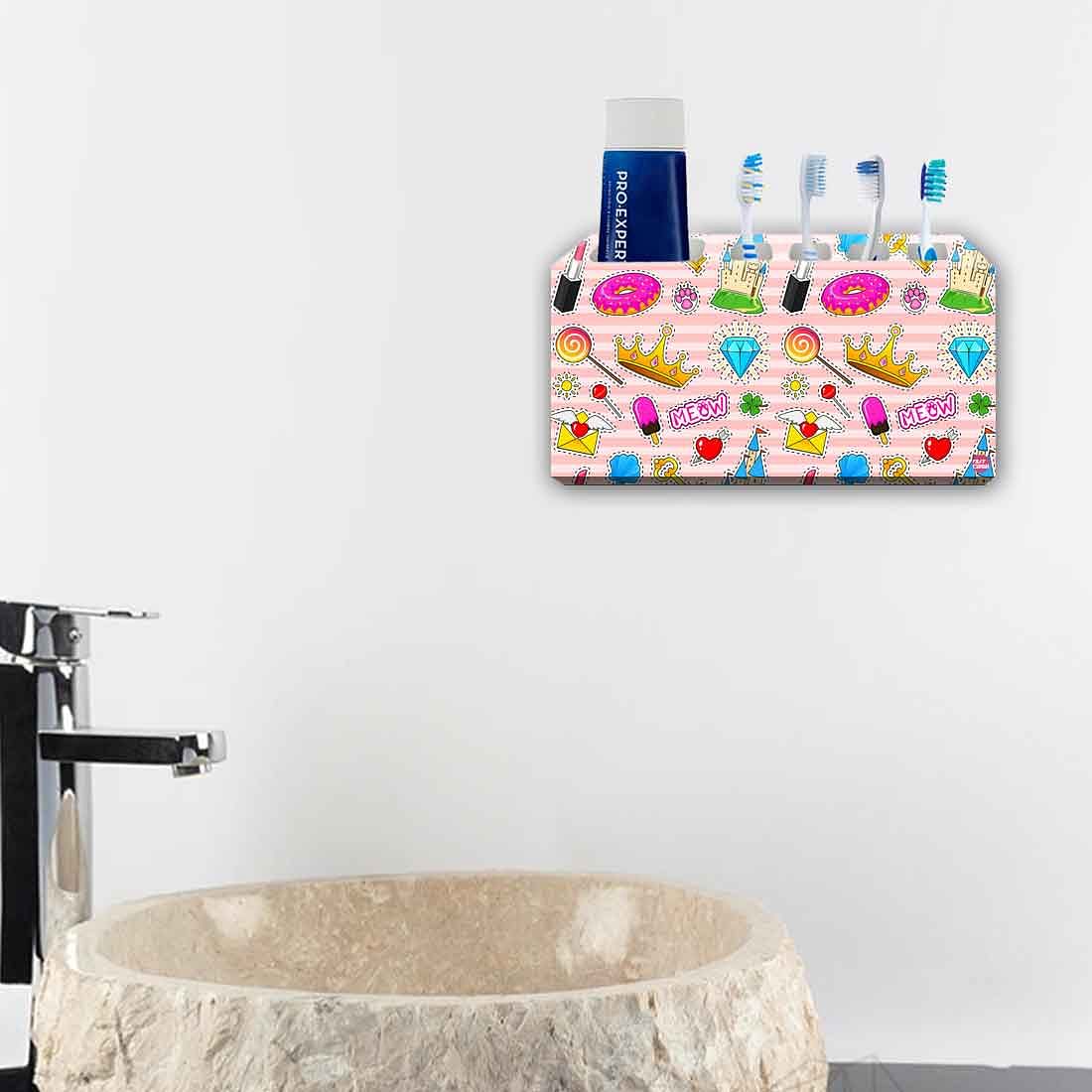 Toothbrush Holder Wall Mounted -Meow - Image 4