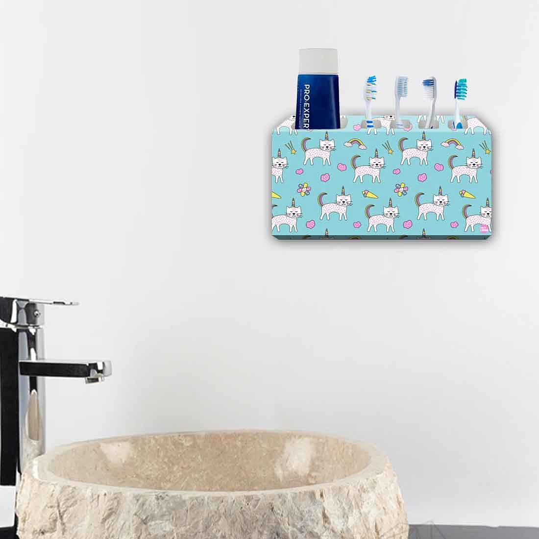 Toothbrush Holder Wall Mounted -Cute Cat - Image 4