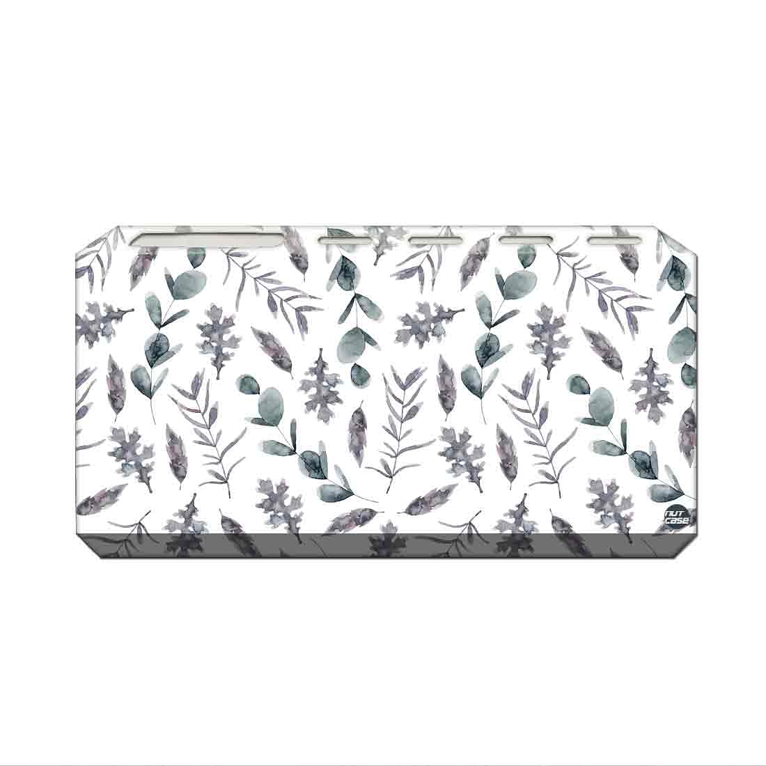 Toothbrush Holder Wall Mounted -Grey Leaf - Image 2