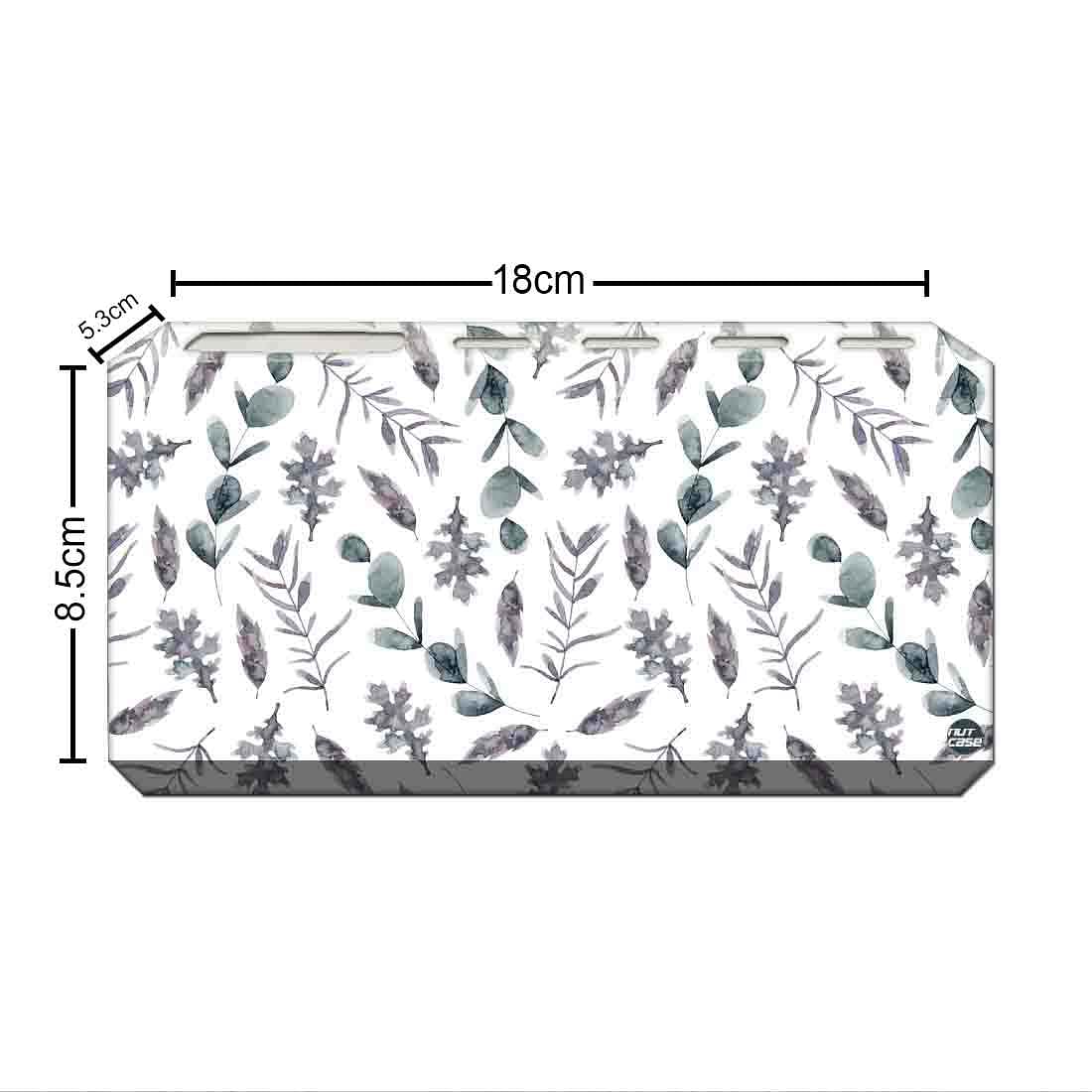 Toothbrush Holder Wall Mounted -Grey Leaf - Image 3