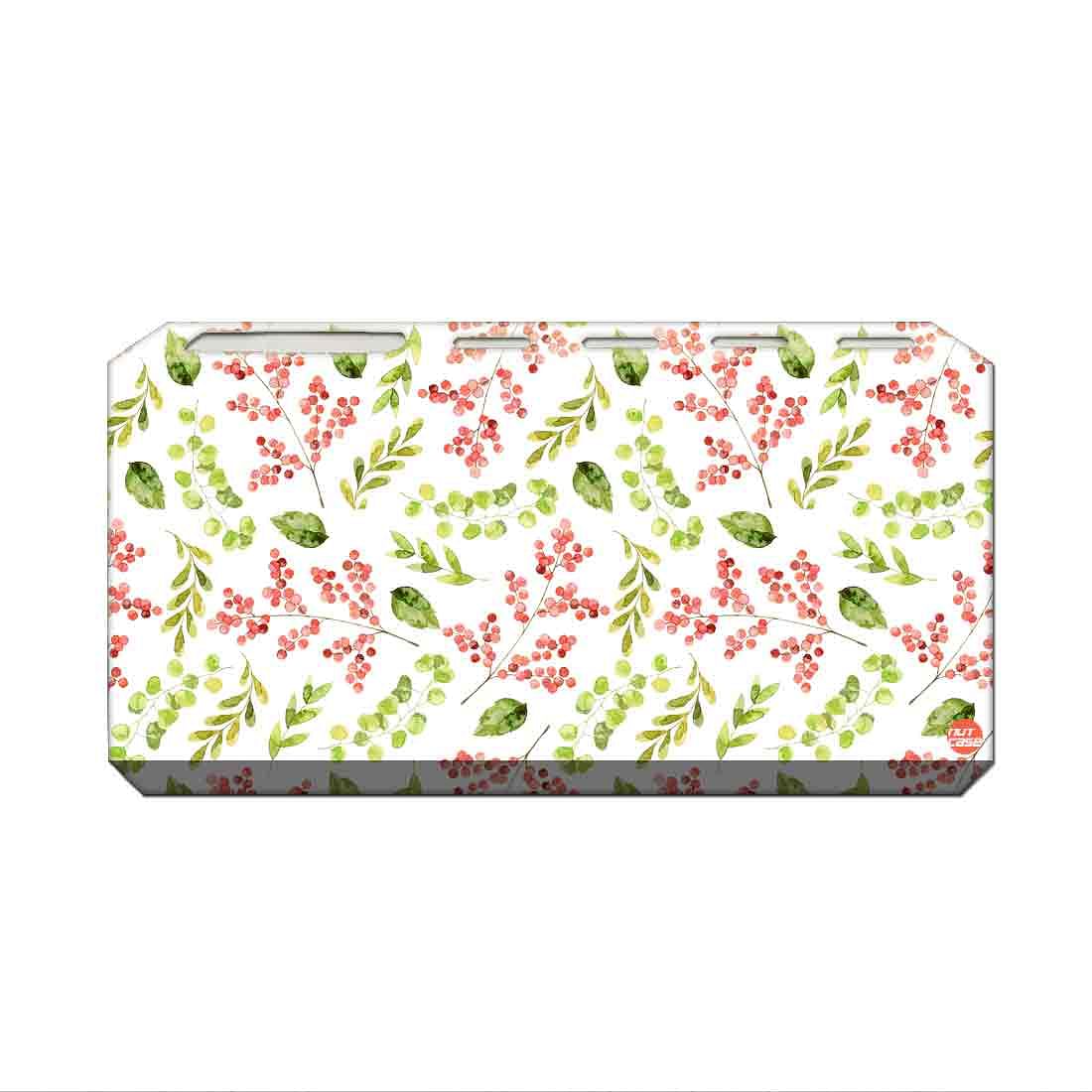 Toothbrush Holder Wall Mounted -Dotted Flowers - Image 2