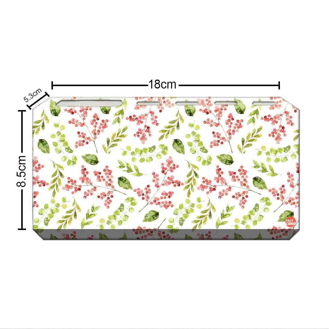 Toothbrush Holder Wall Mounted -Dotted Flowers - Image 3