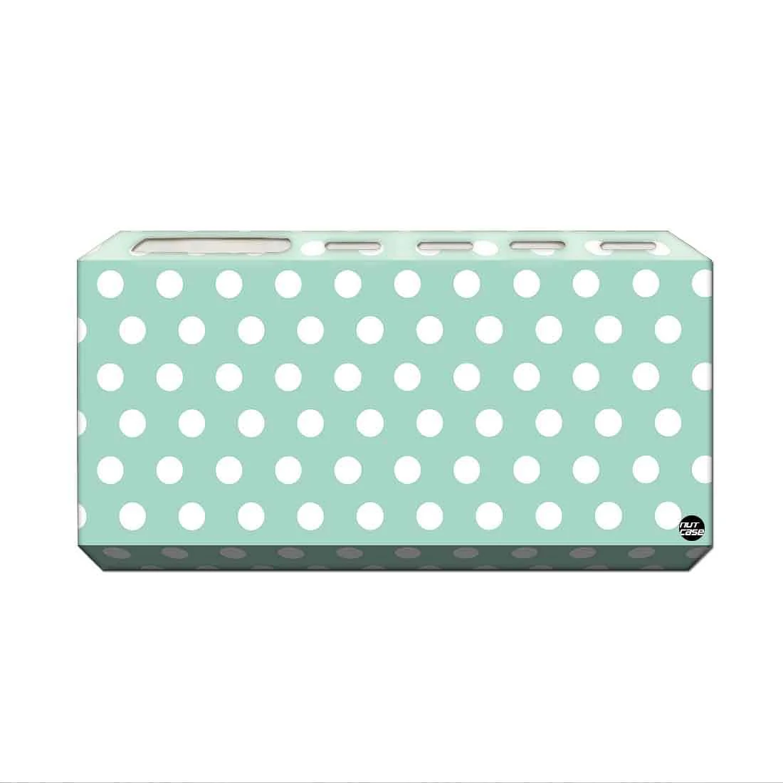 Toothbrush Holder Wall Mounted -Dots White - Image 2