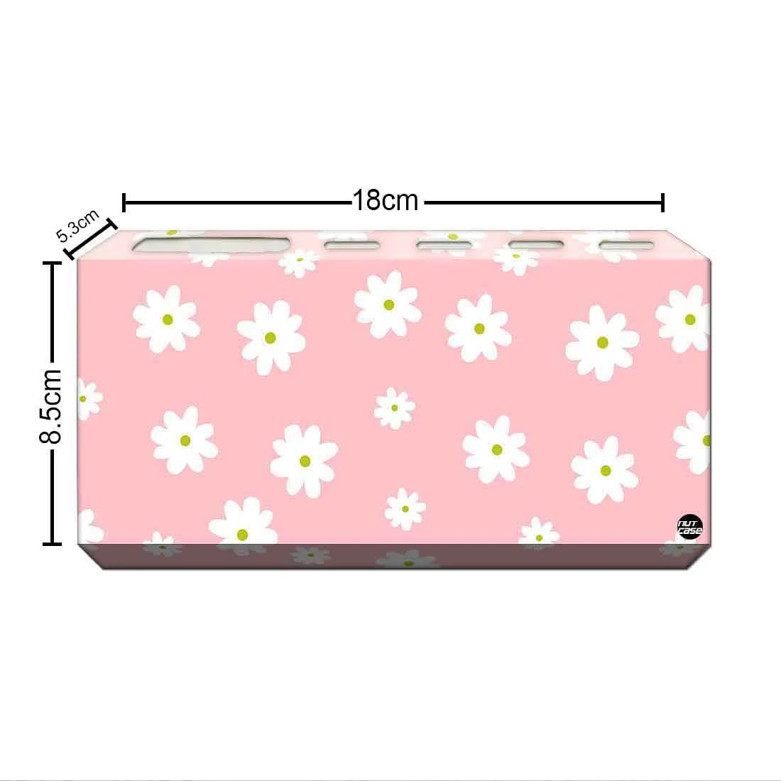 Toothbrush Holder Wall Mounted -Pastel Fresh Flowers - Image 3
